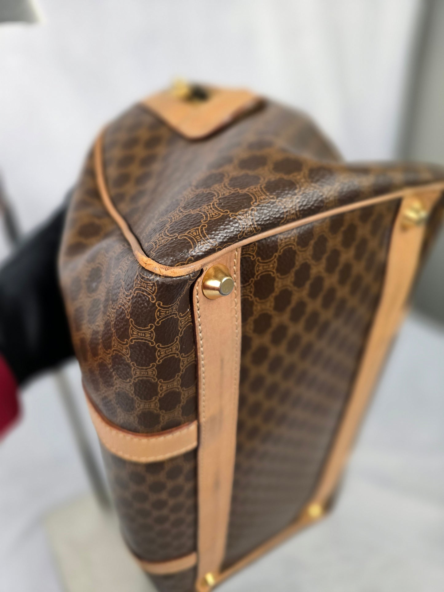 Celine Brown Boston Bag