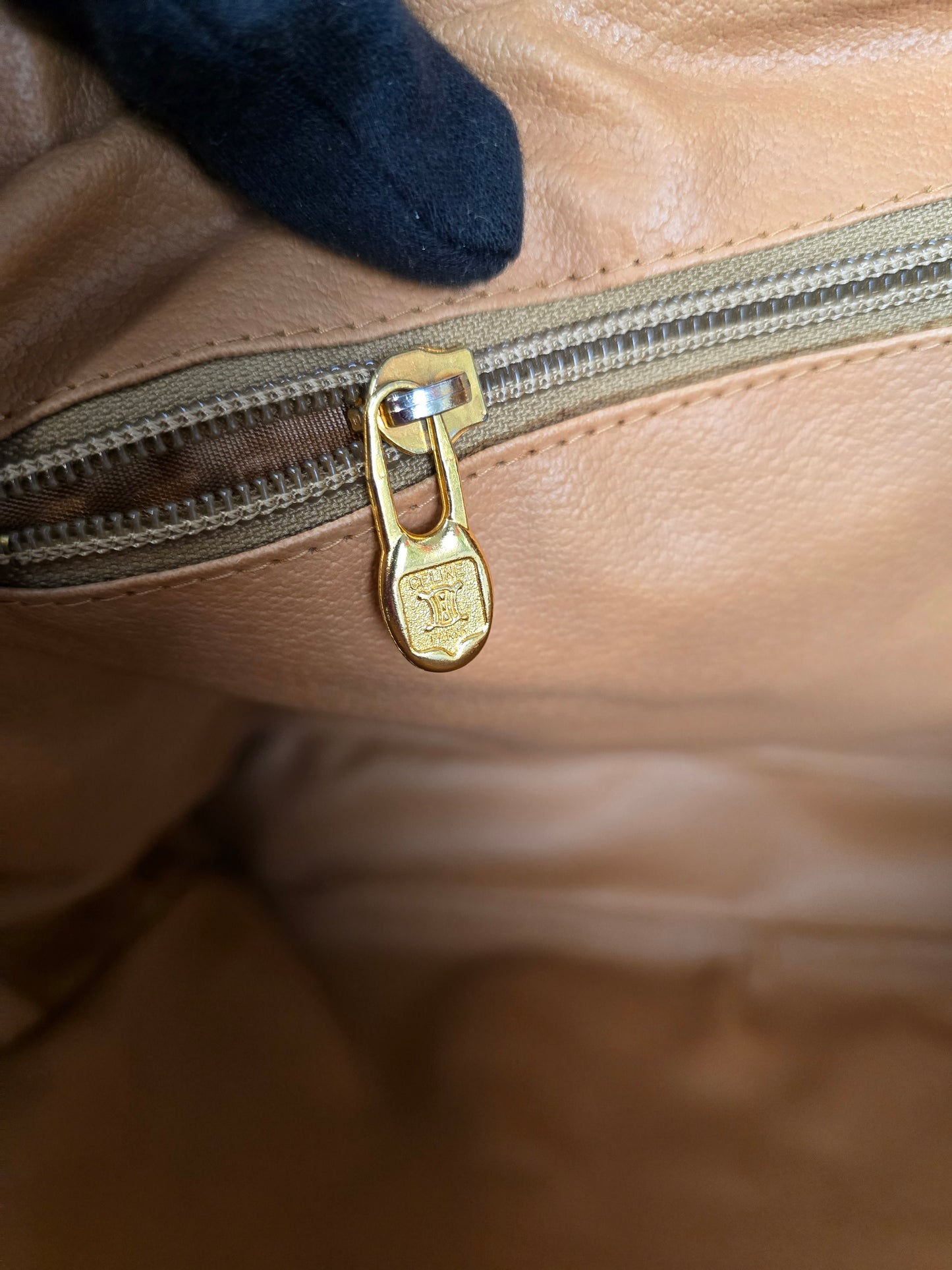 Celine Monogram Triomphe Business Briefcase/Laptop Bag/Tote