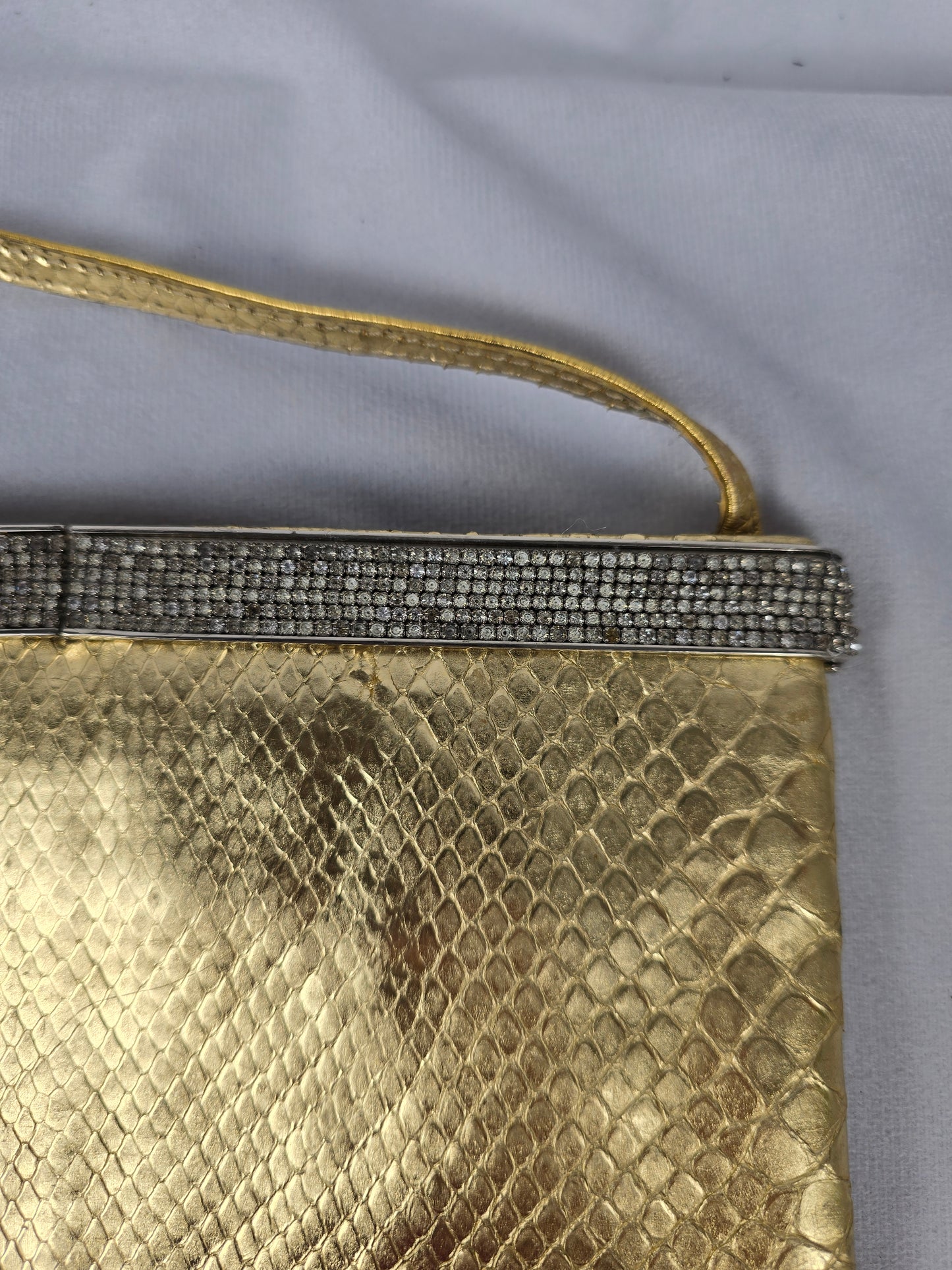 Fendi Gold Sacoche Crossbody