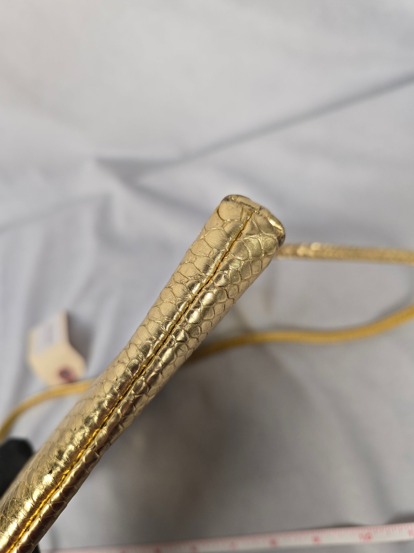 Fendi Gold Sacoche Crossbody
