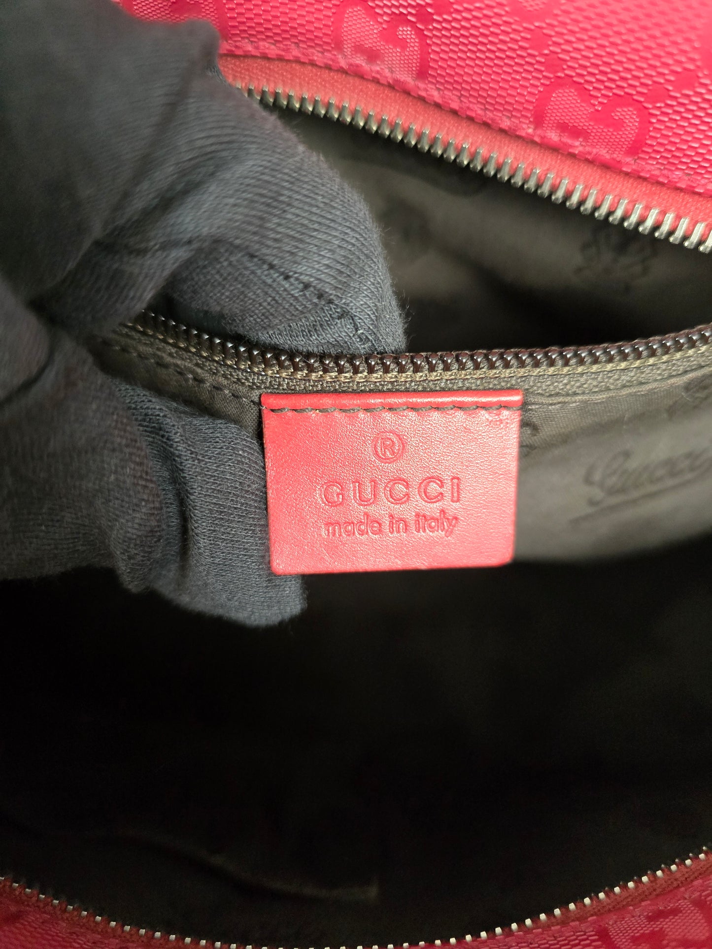 Gucci GG Imprime Joy Tote in Red
