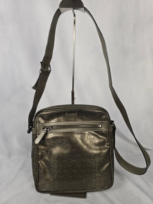 Gucci GG Imprime Crossbody Messenger Bag