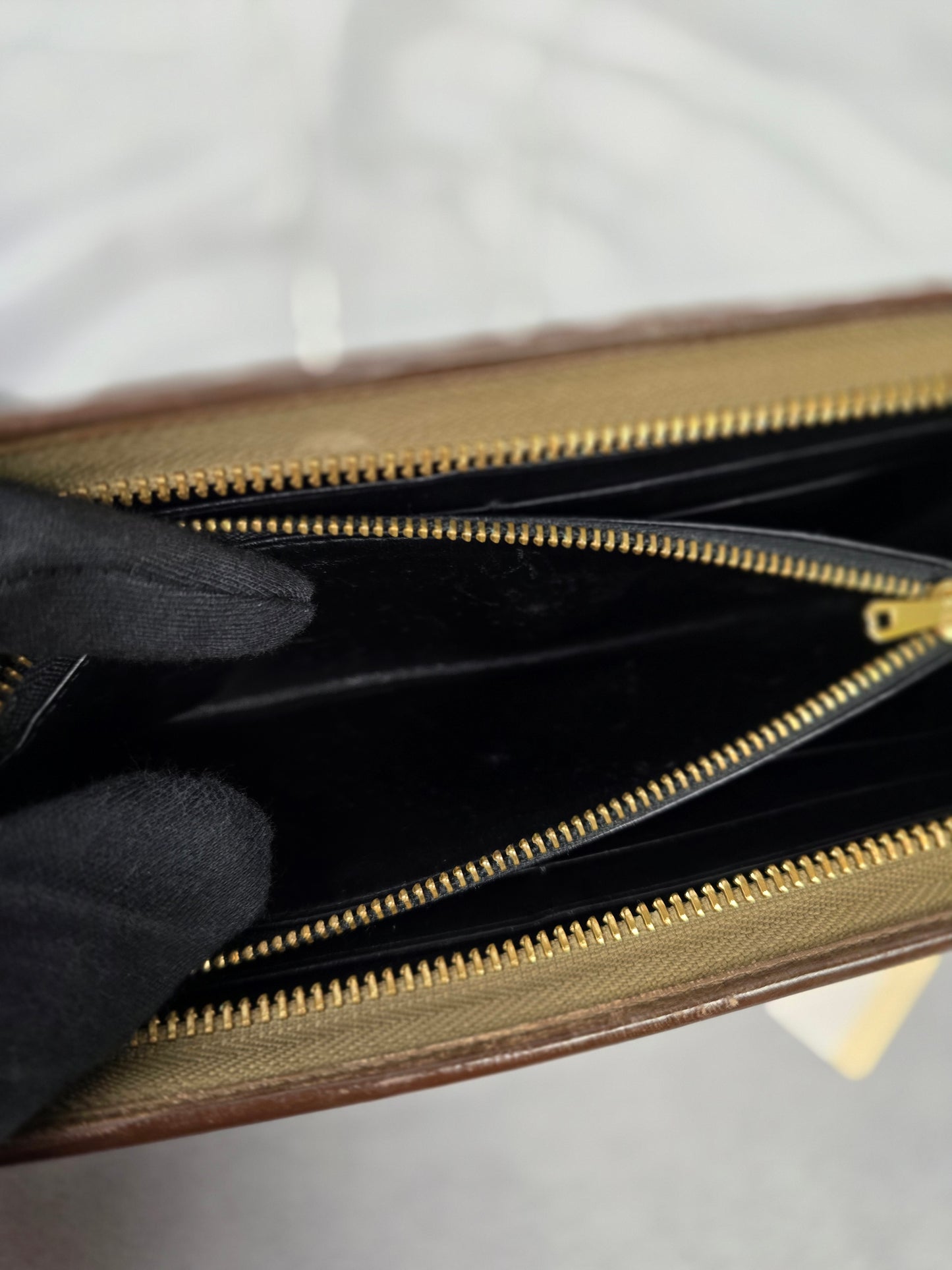 Loewe Natural Leather Padlock Wallet