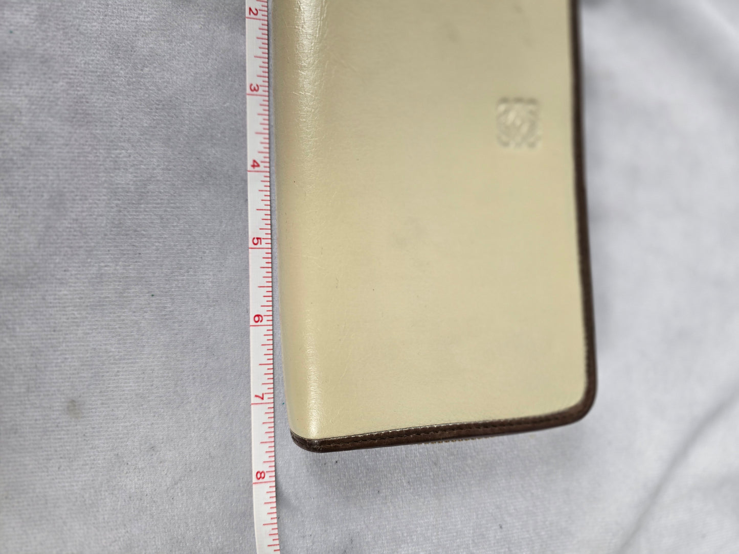 Loewe Natural Leather Padlock Wallet