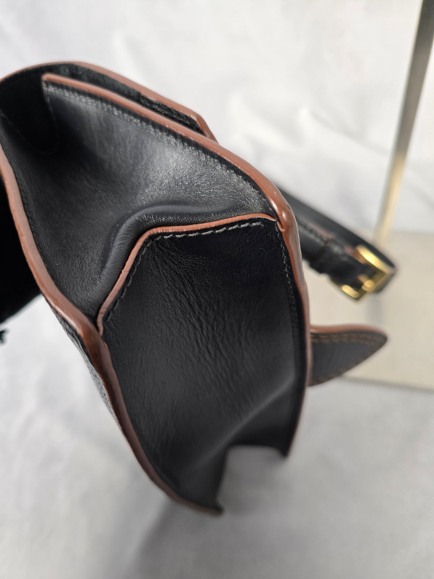 Miu Miu Black Madras Crystal Jewel Embelished Crossbody