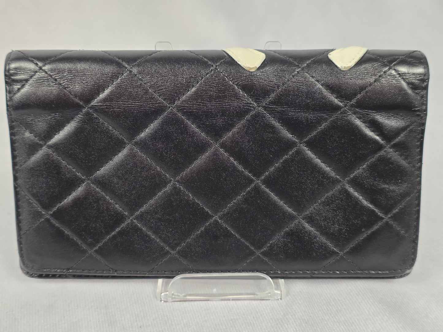 Chanel Cambon Ligne Black Long Wallet