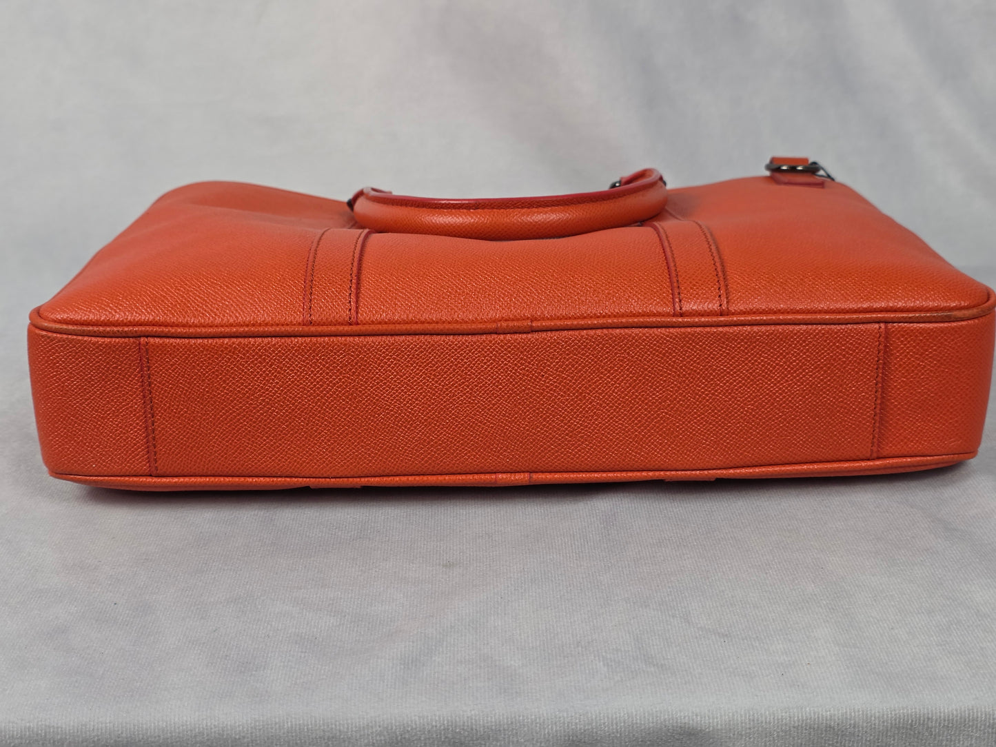 Burberry Orange Newburg Briefcase