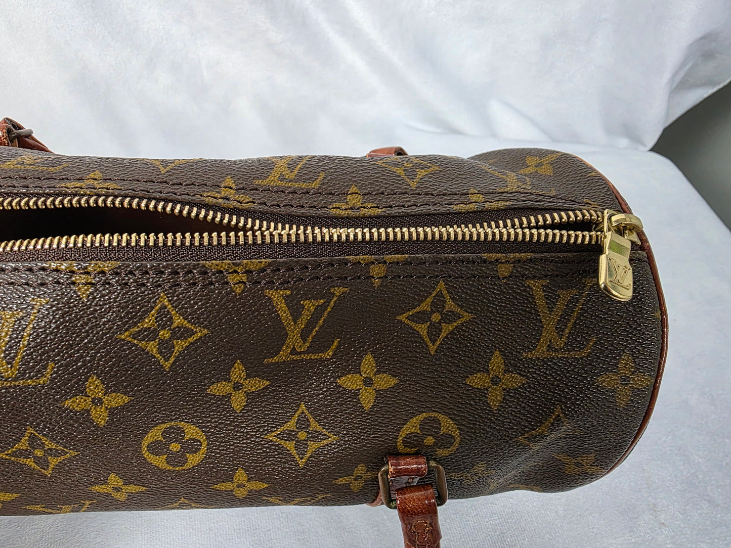 LOUIS VUITTON VINTAGE MONOGRAM PAPILLION 30 BAG and BABY POUCH