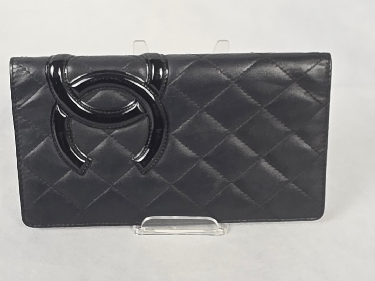 Chanel Cambon Black Long Wallet