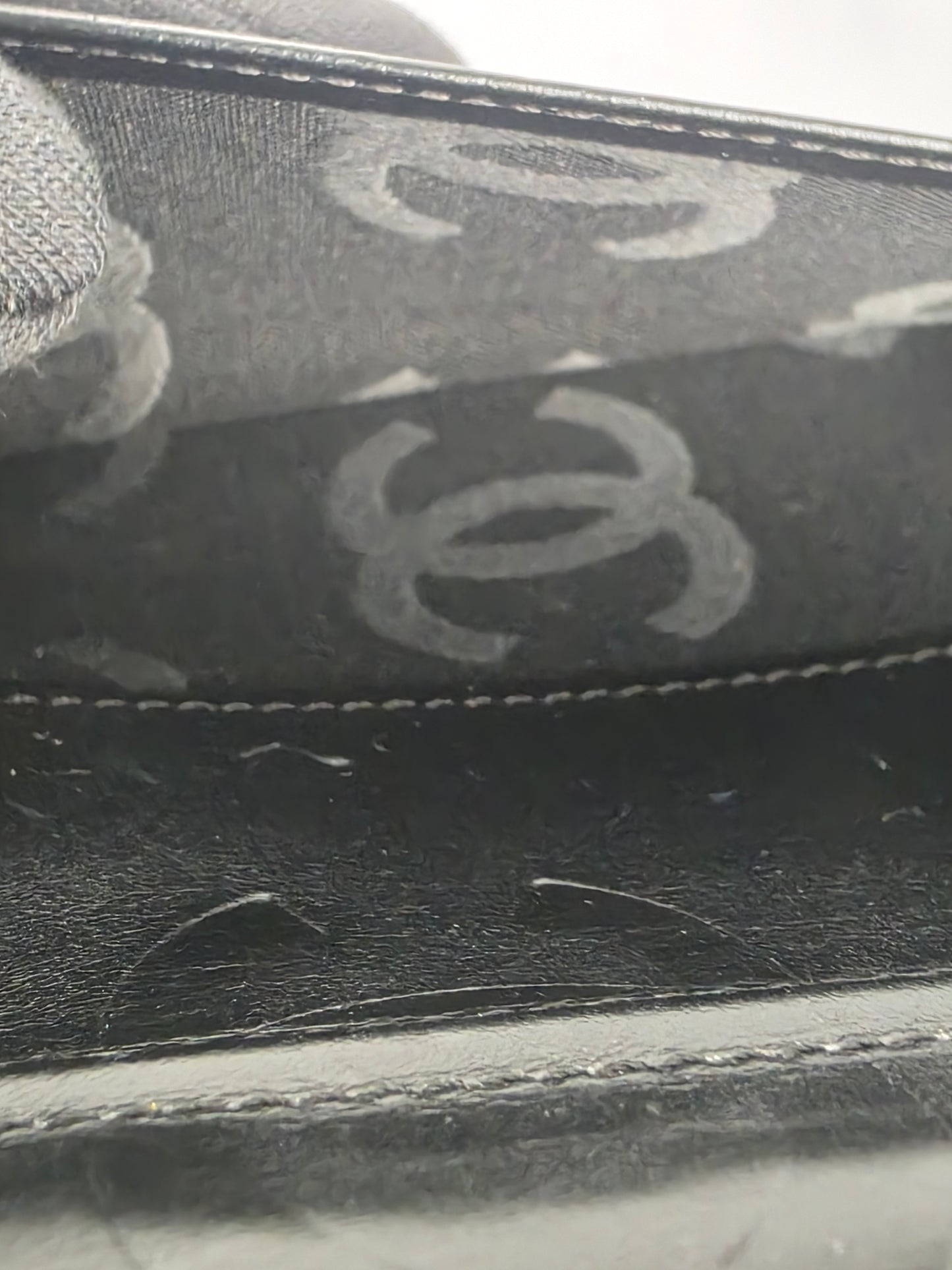 Chanel Cambon Black Long Wallet