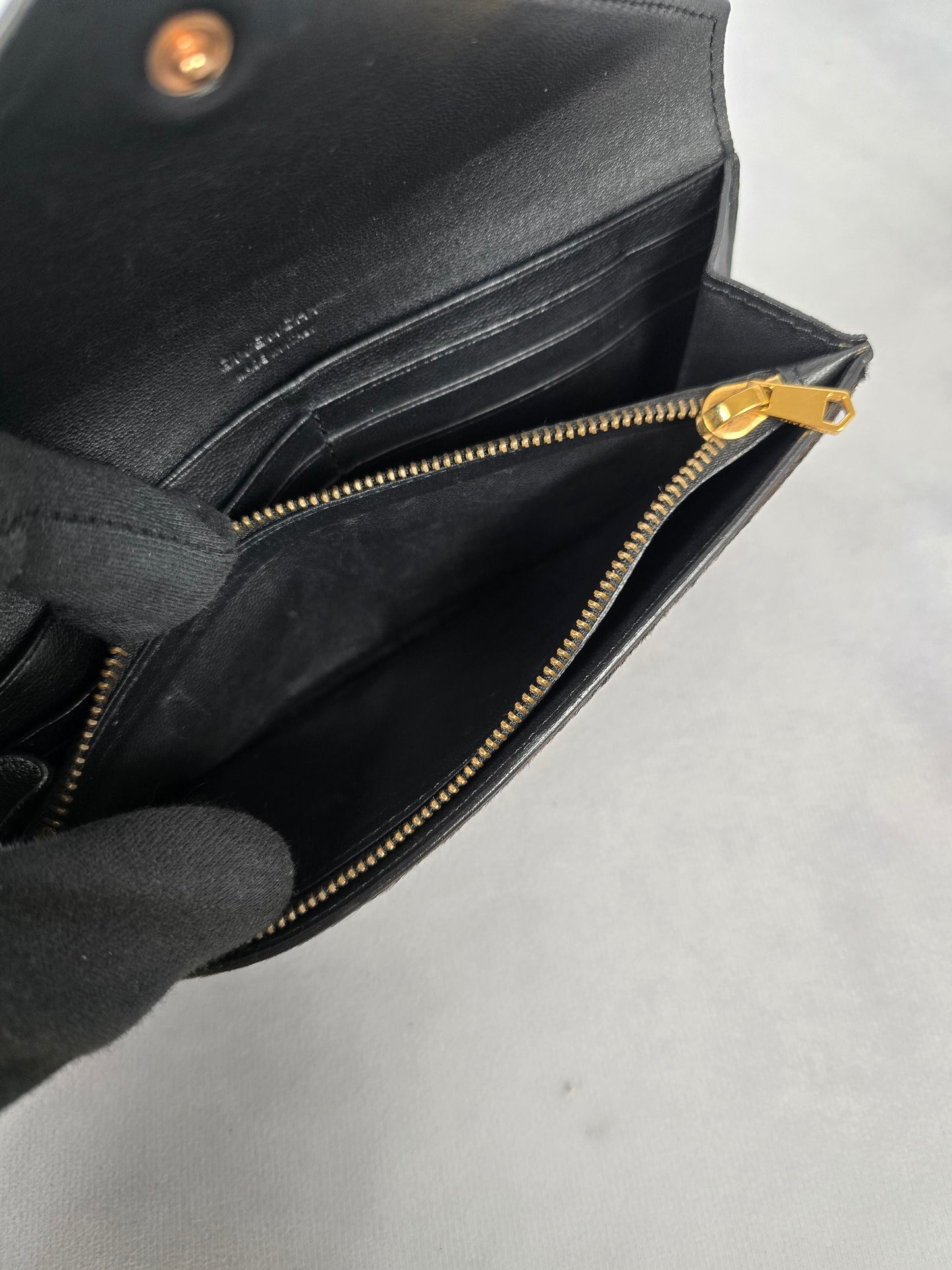 Givenchy Antigona Leopard Calf Hair and Leather Wallet
