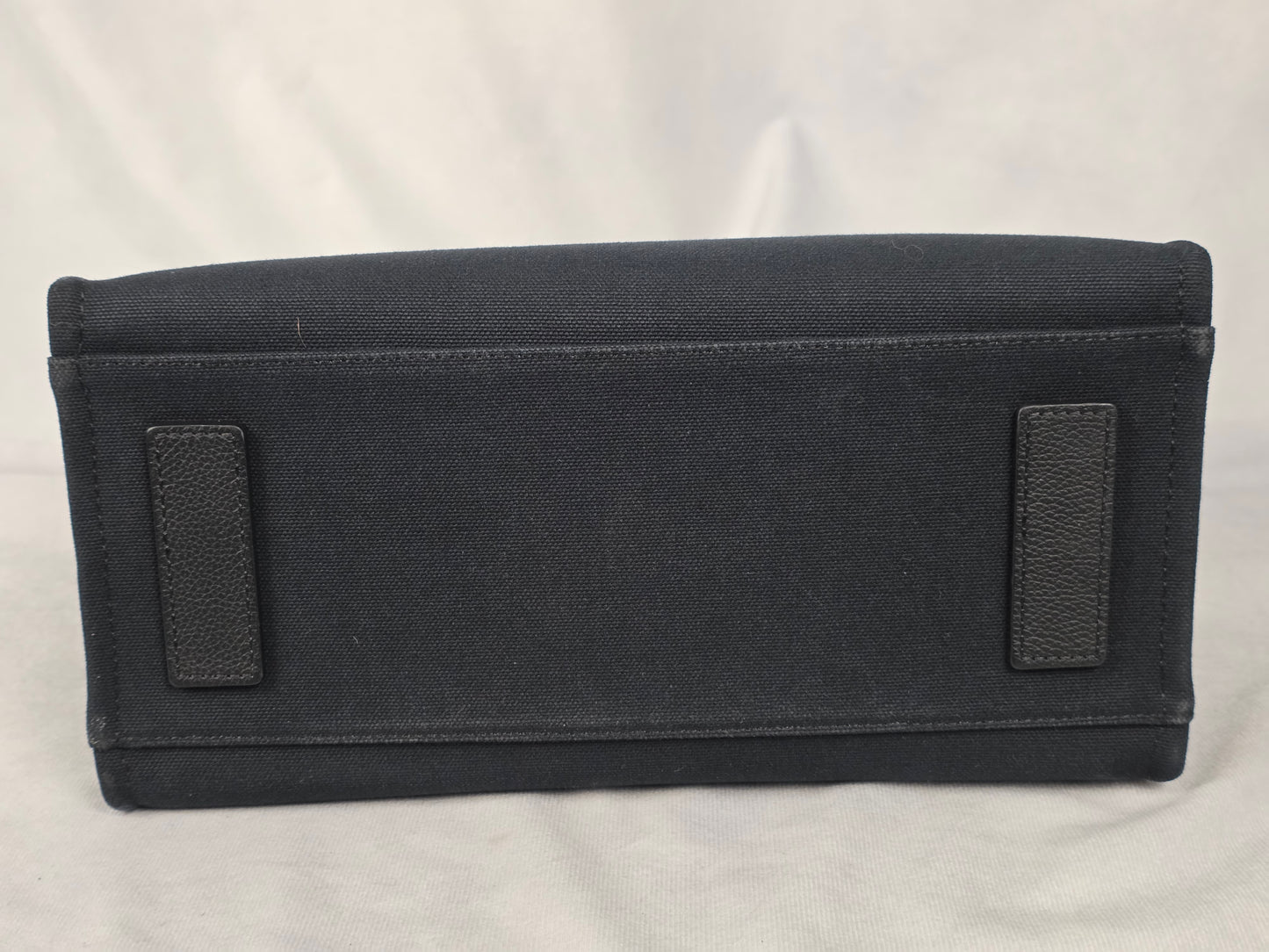 Versace La Medusa Small Black Canvas Tote