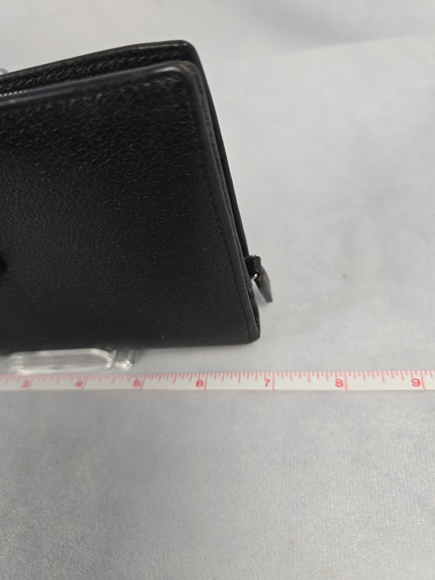 Bvlgari Black Continental Leather Wallet