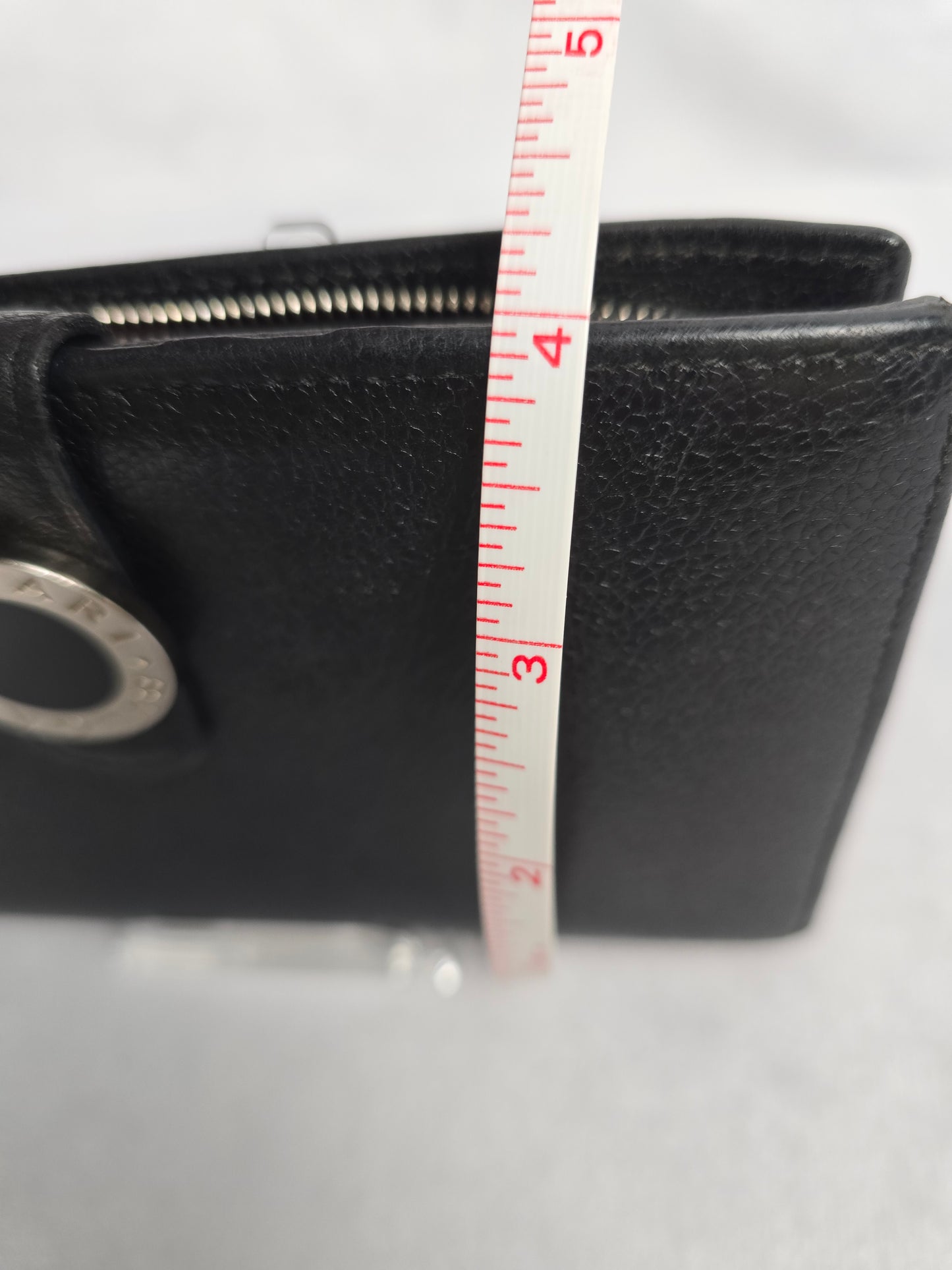 Bvlgari Black Continental Leather Wallet