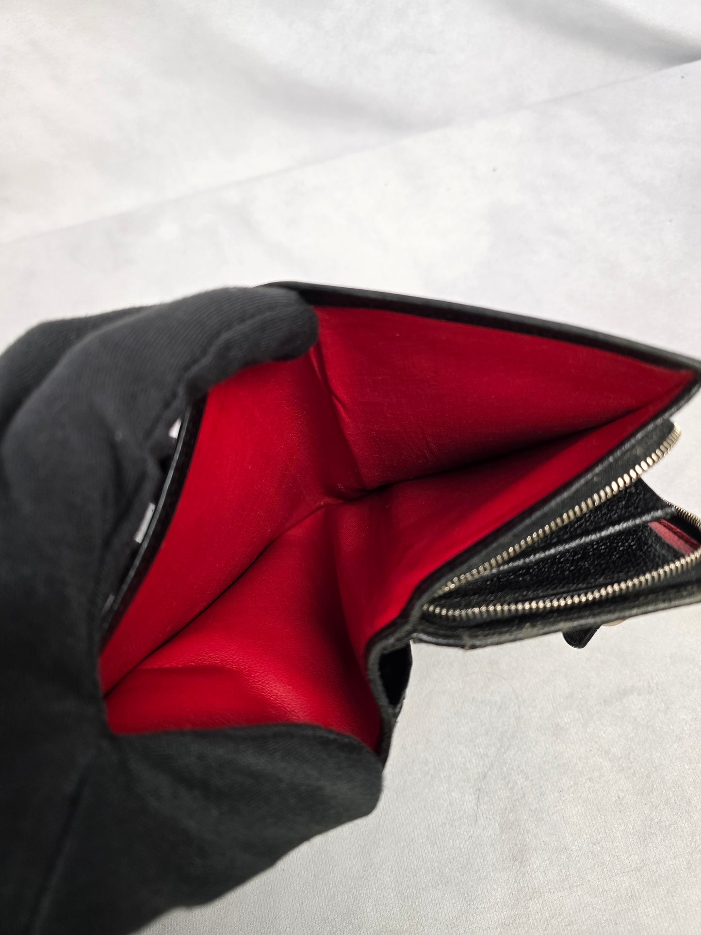 Bvlgari Black Continental Leather Wallet