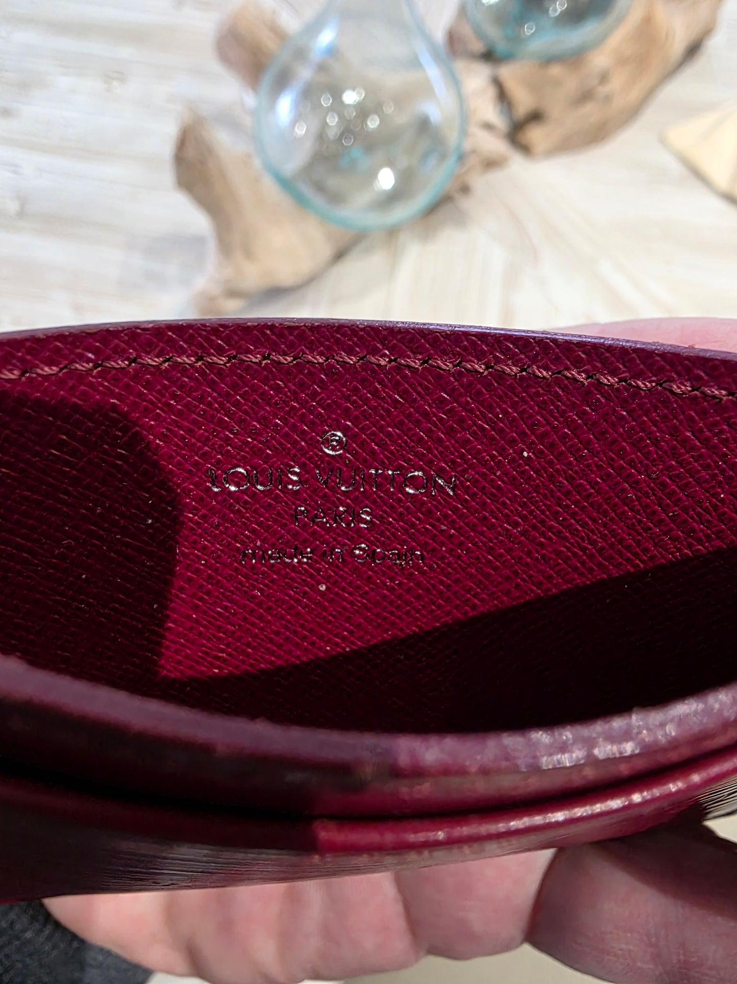 Louis Vuitton Fuchsia Card Holder in Fuchsia