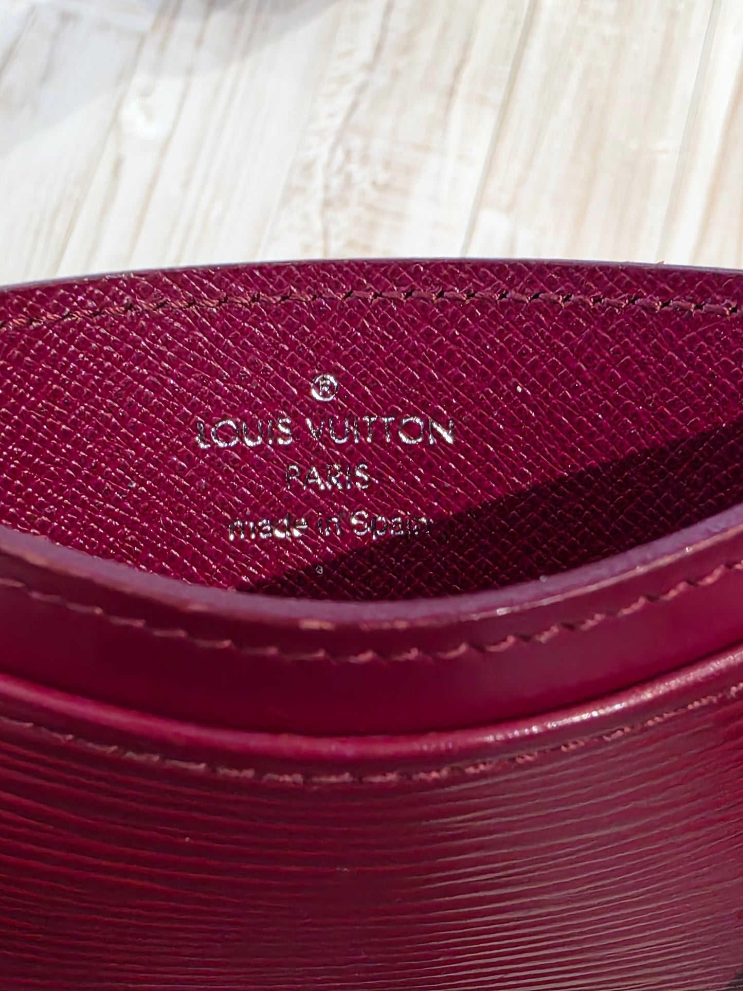 Louis Vuitton Fuchsia Card Holder in Fuchsia