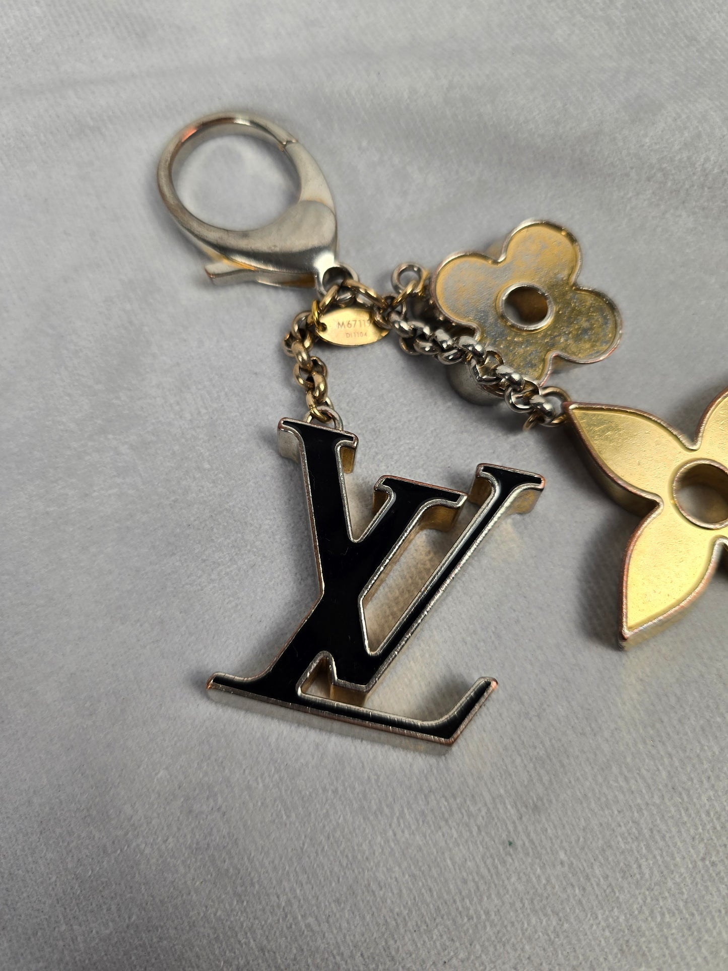 Louis Vuitton Fleur De Monogram Bag Charm Key Ring