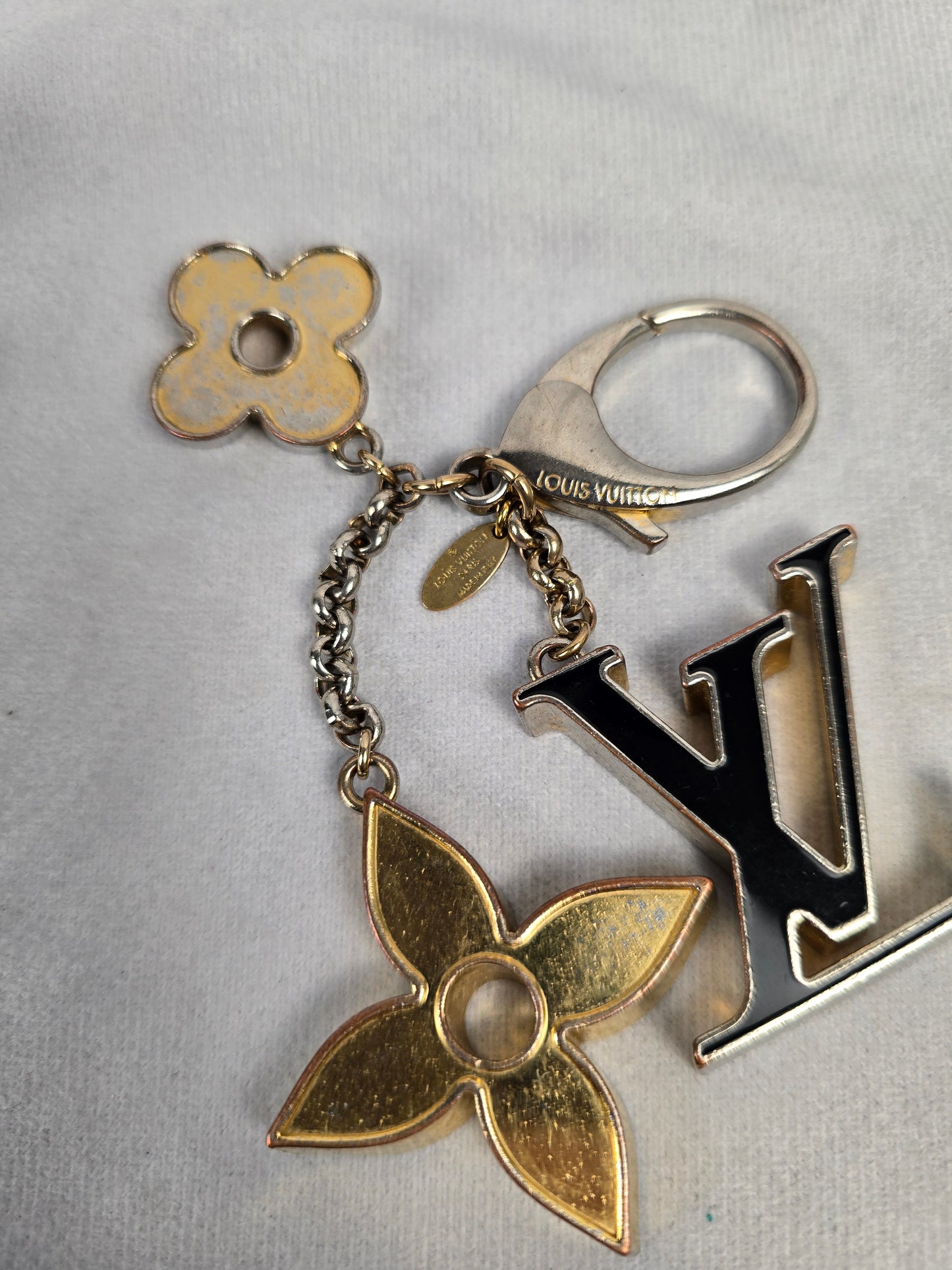 Louis Vuitton Fleur De Monogram Bag Charm Key Ring