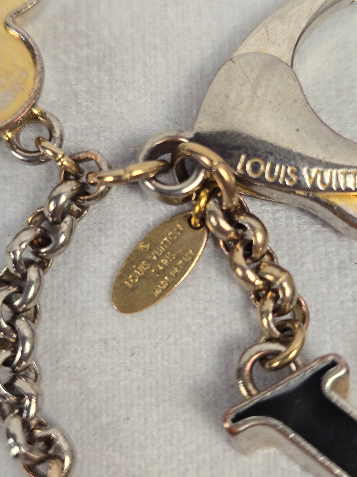 Louis Vuitton Fleur De Monogram Bag Charm Key Ring