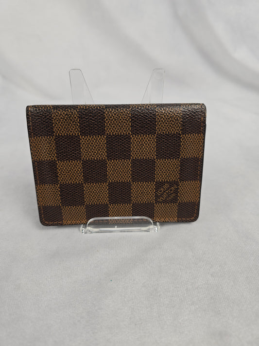 Louis Vuitton Damier EbeneBifold  Card Holder