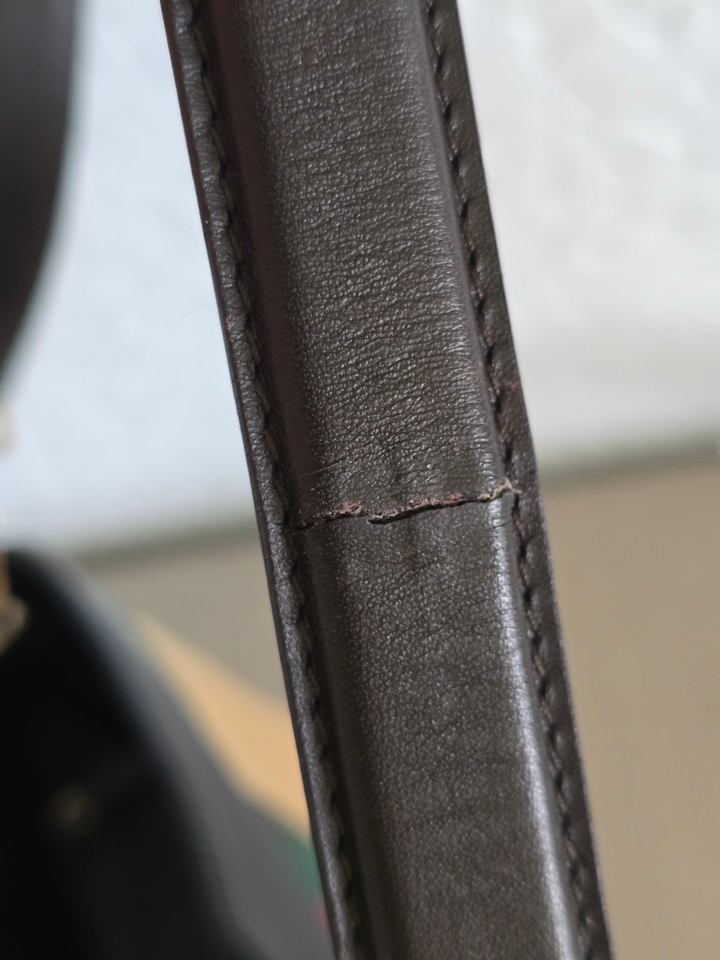 Gucci Canvas and Leather Sherry One Handle Tote