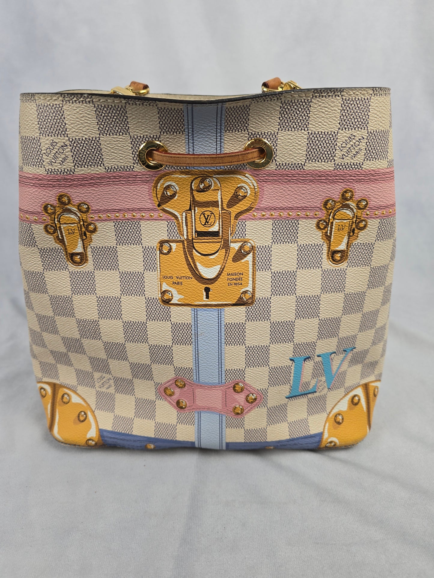 Louis Vuitton NeoNoe Limited Edition Damier Summer Trunk