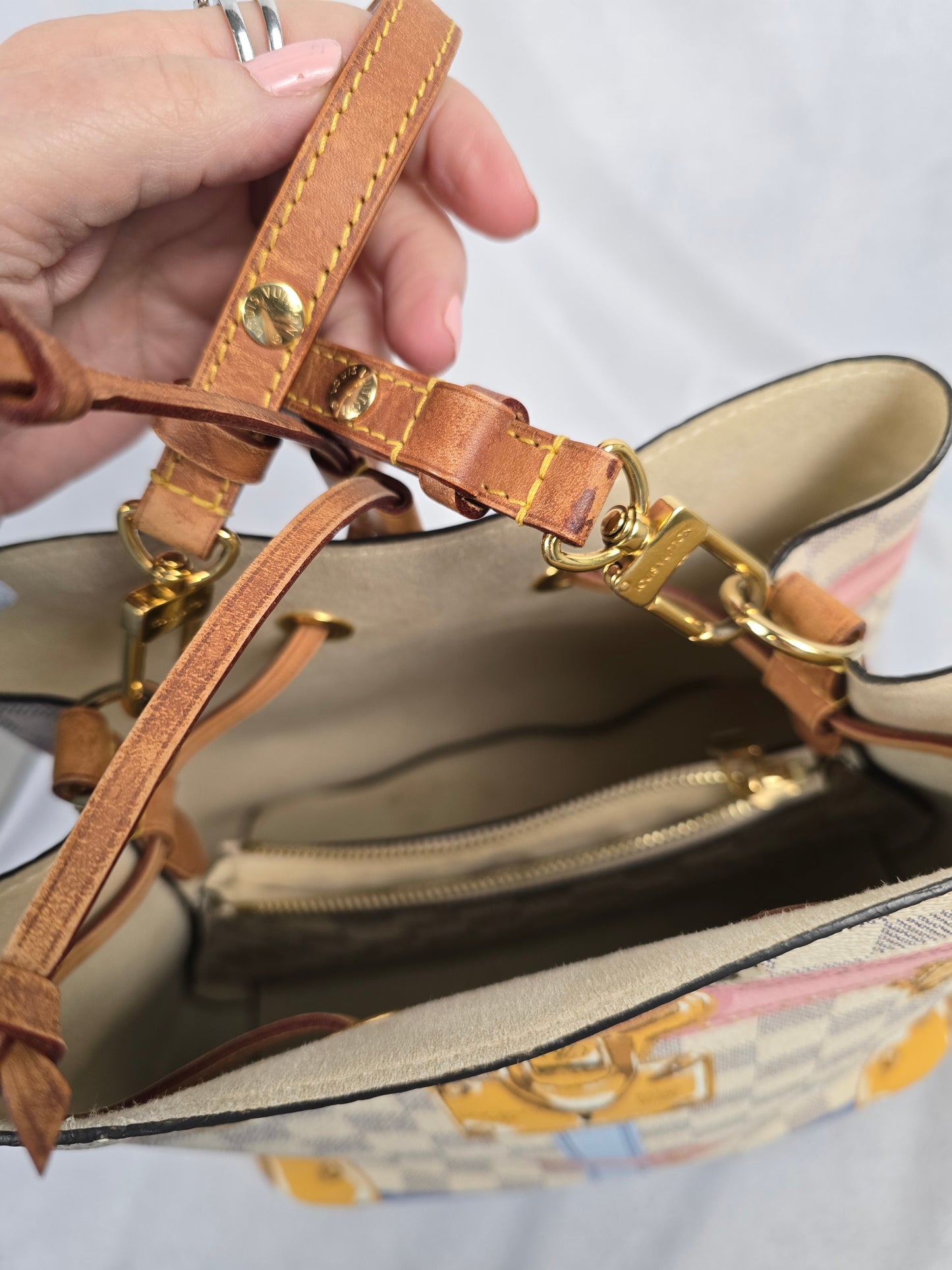 Louis Vuitton NeoNoe Limited Edition Damier Summer Trunk