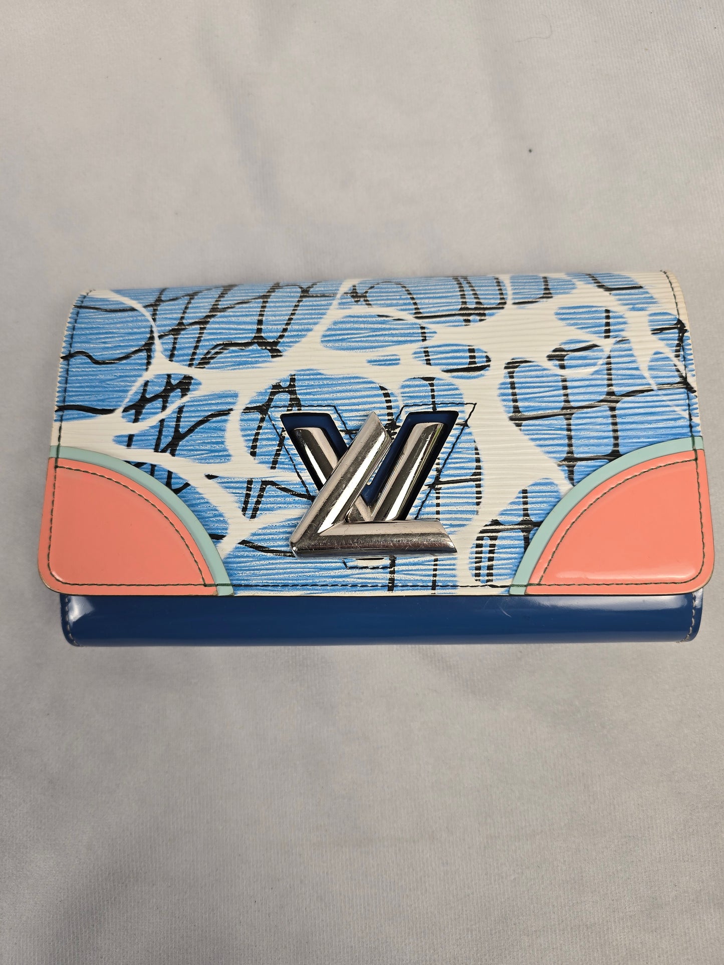 Louis Vuitton Multicolor Epi Leather Aqua Twist WOC