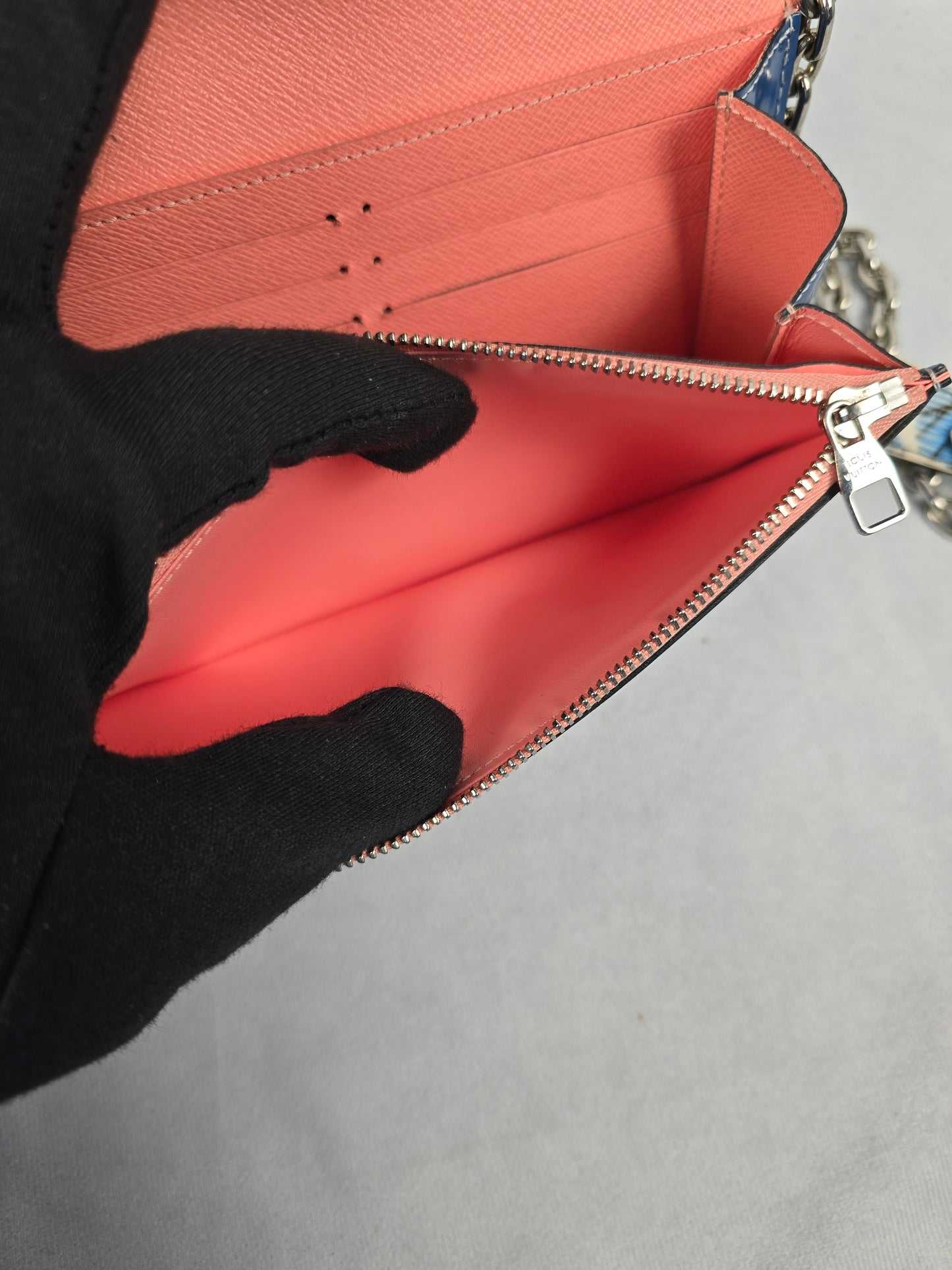 Louis Vuitton Multicolor Epi Leather Aqua Twist WOC