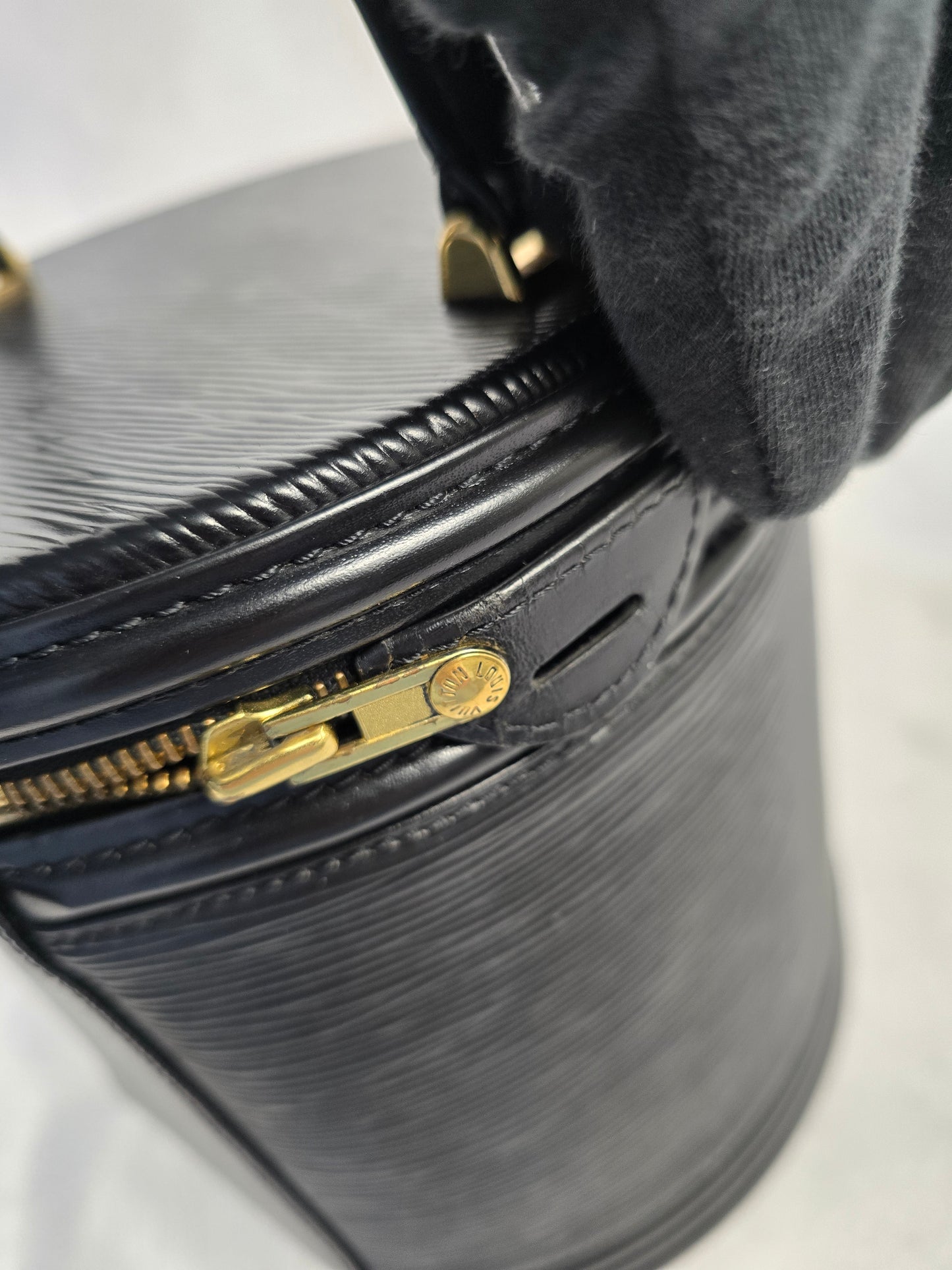 Louis Vuitton Epi Cannes Black