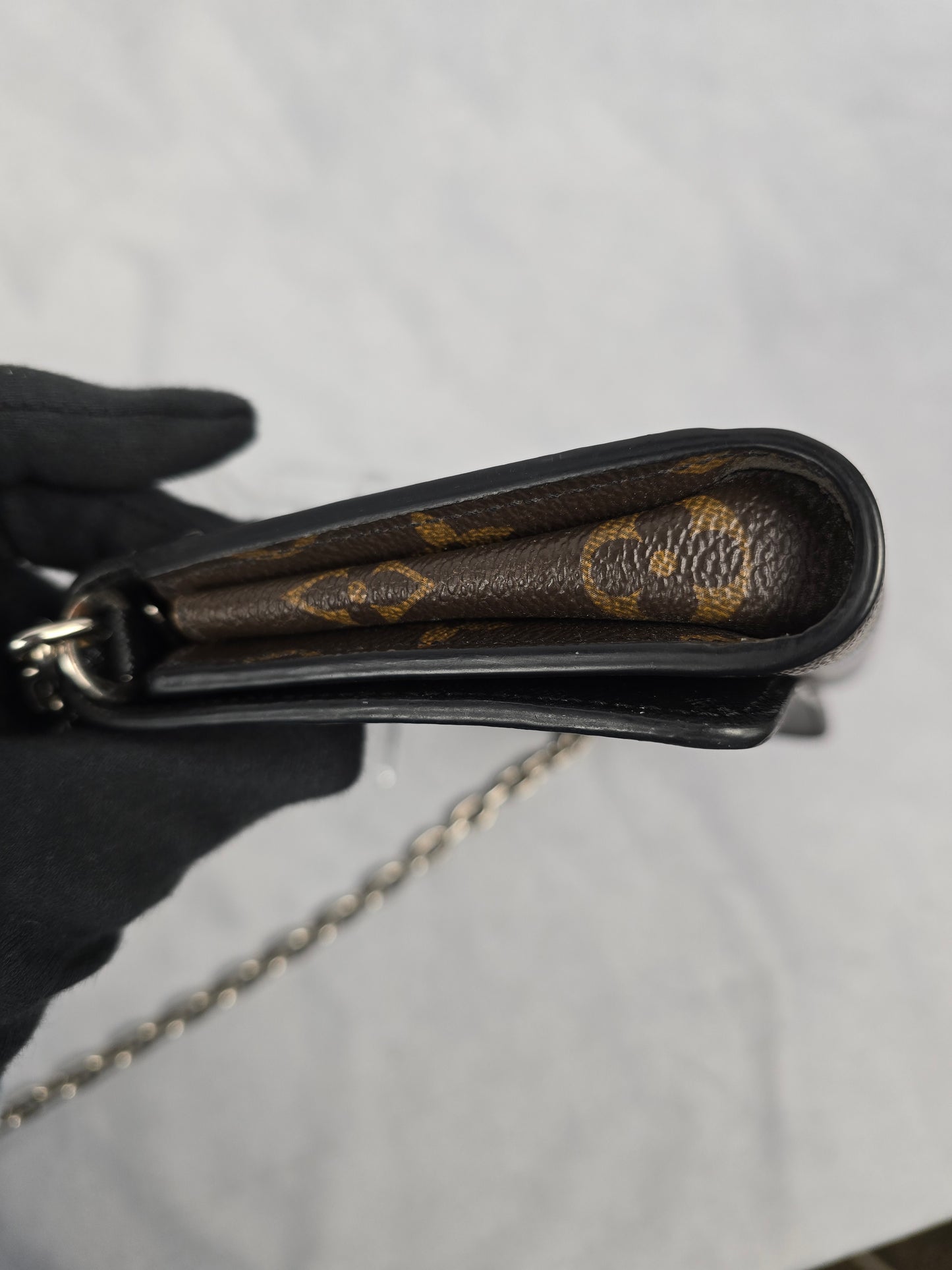 Louis Vuitton Monogram Twist Wallet on Chain