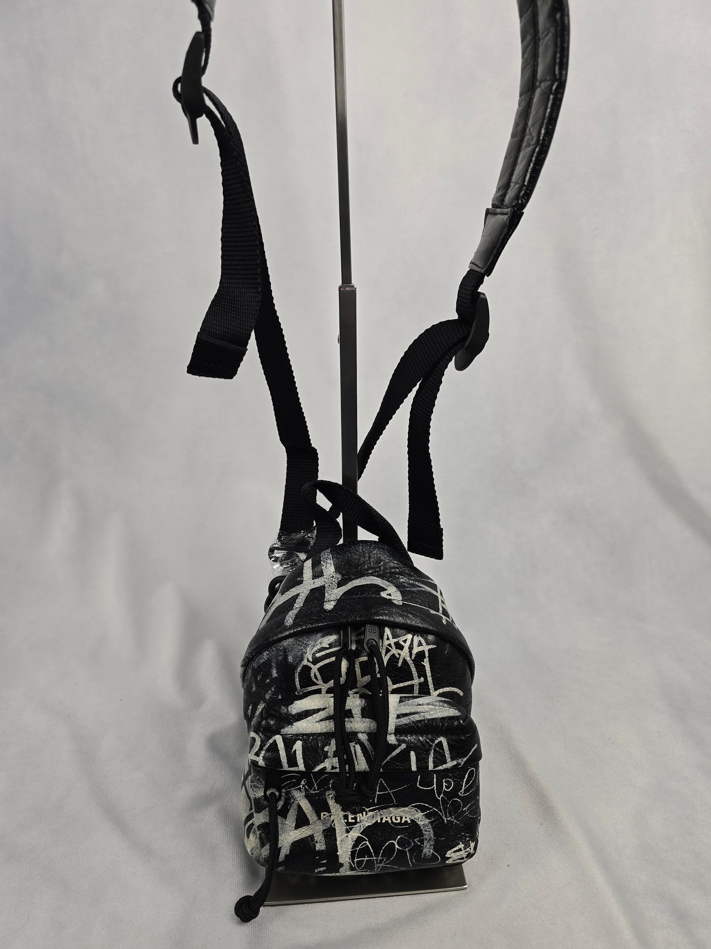 Balenciaga Arena Graffiti Explorer Crossbody Backpack