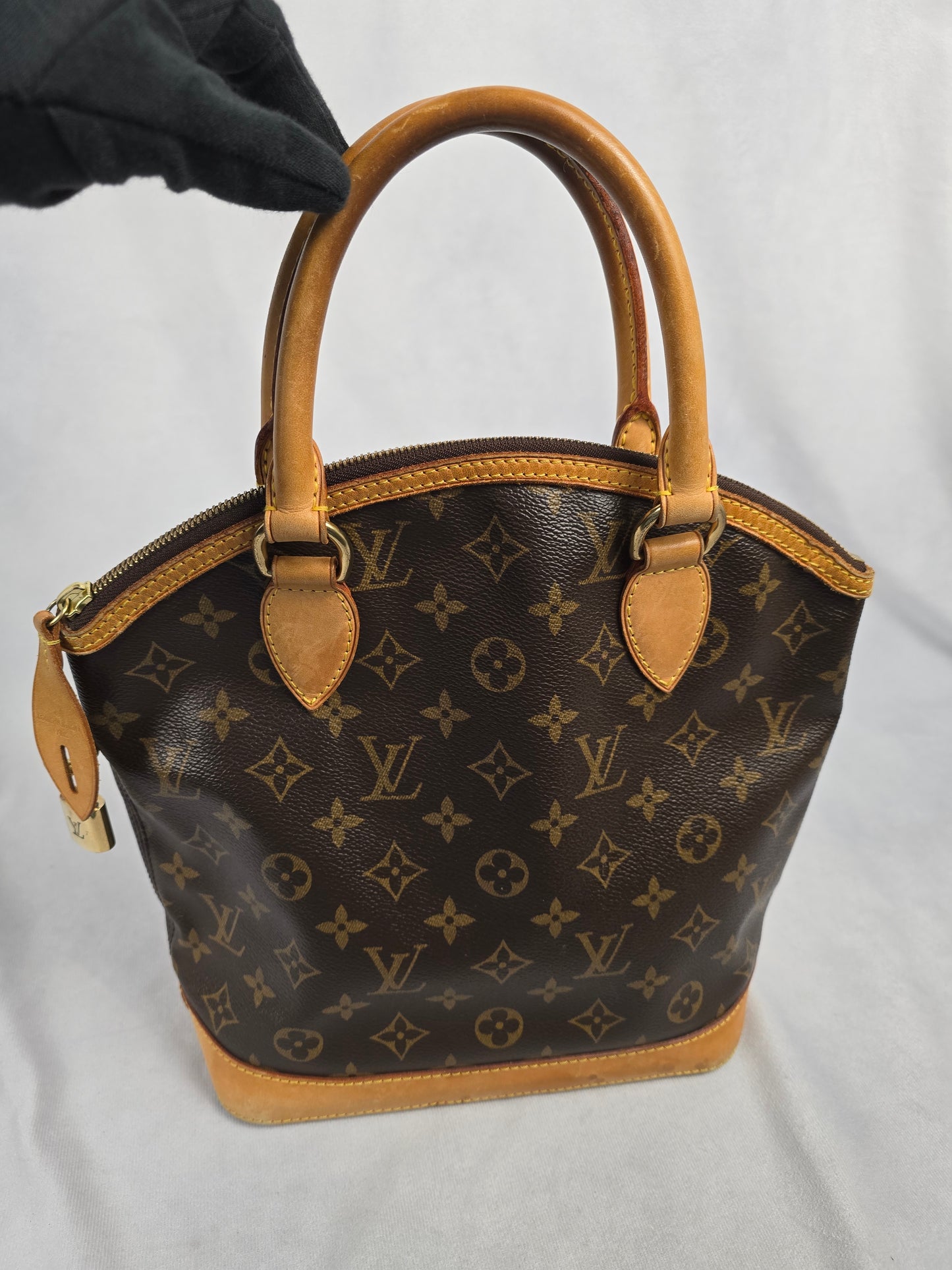 Louis Vuitton Lockit Monogram Canvas Tote