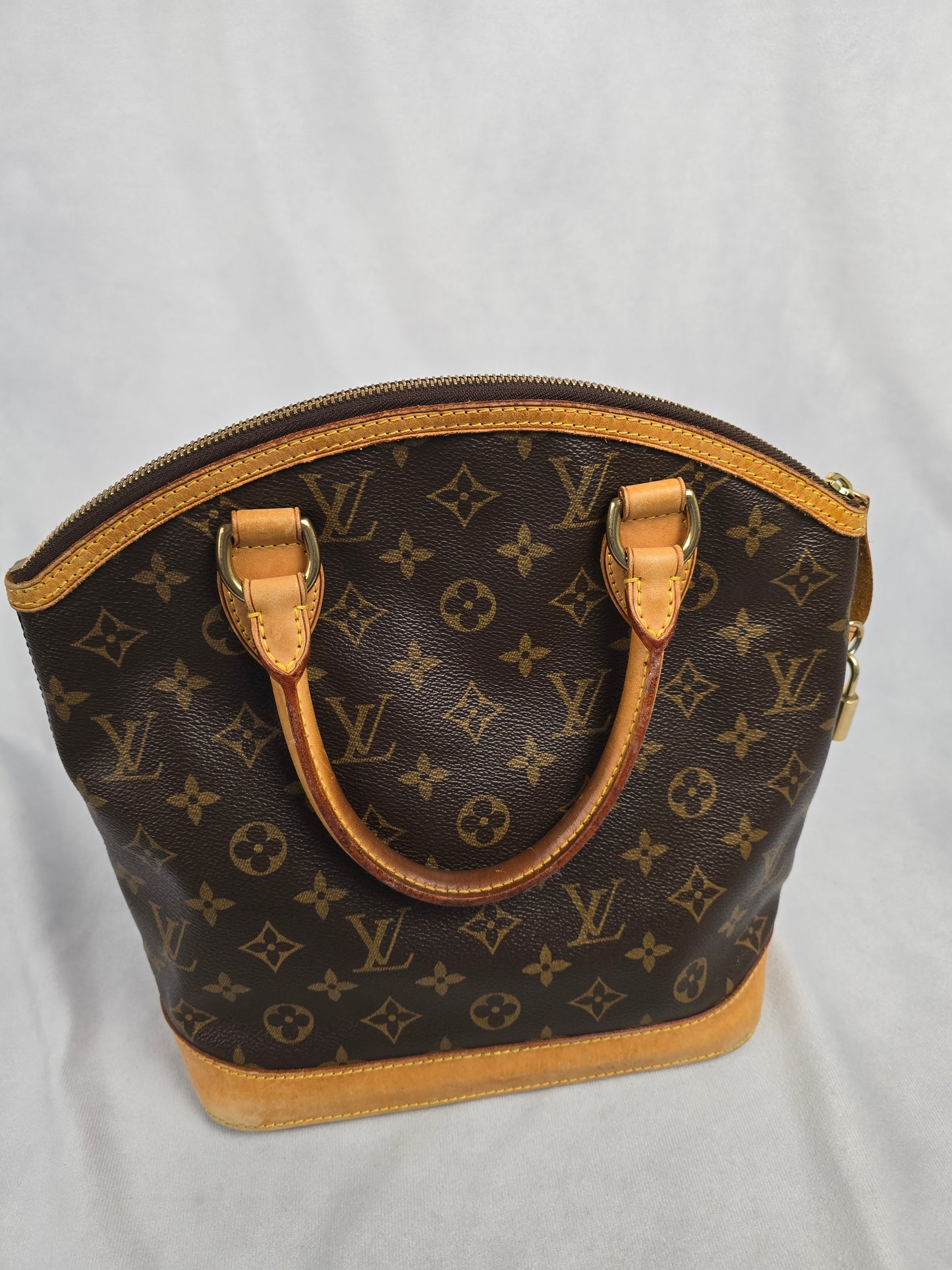 Louis Vuitton Lockit Monogram Canvas Tote