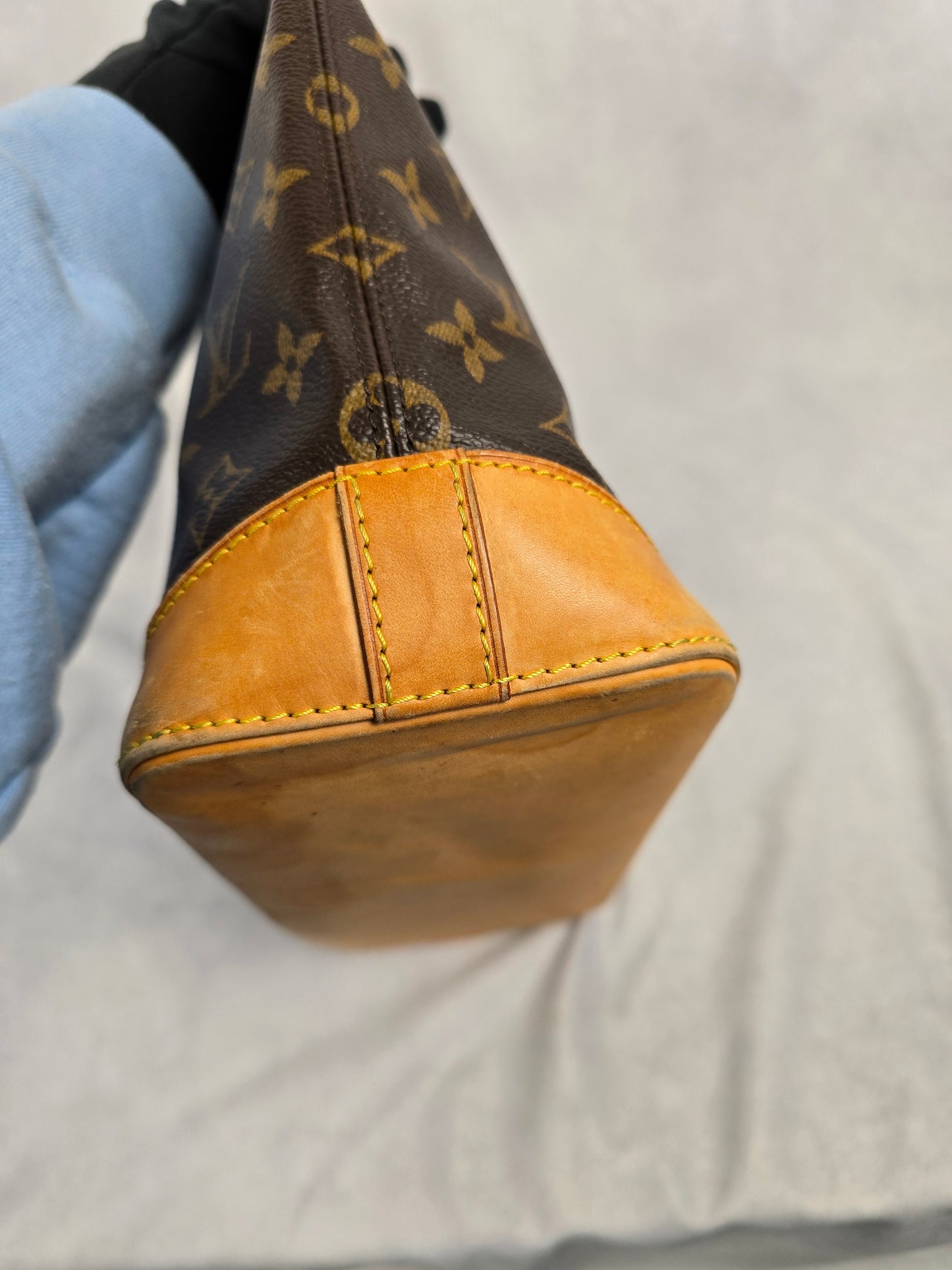 Louis Vuitton Lockit Monogram Canvas Tote