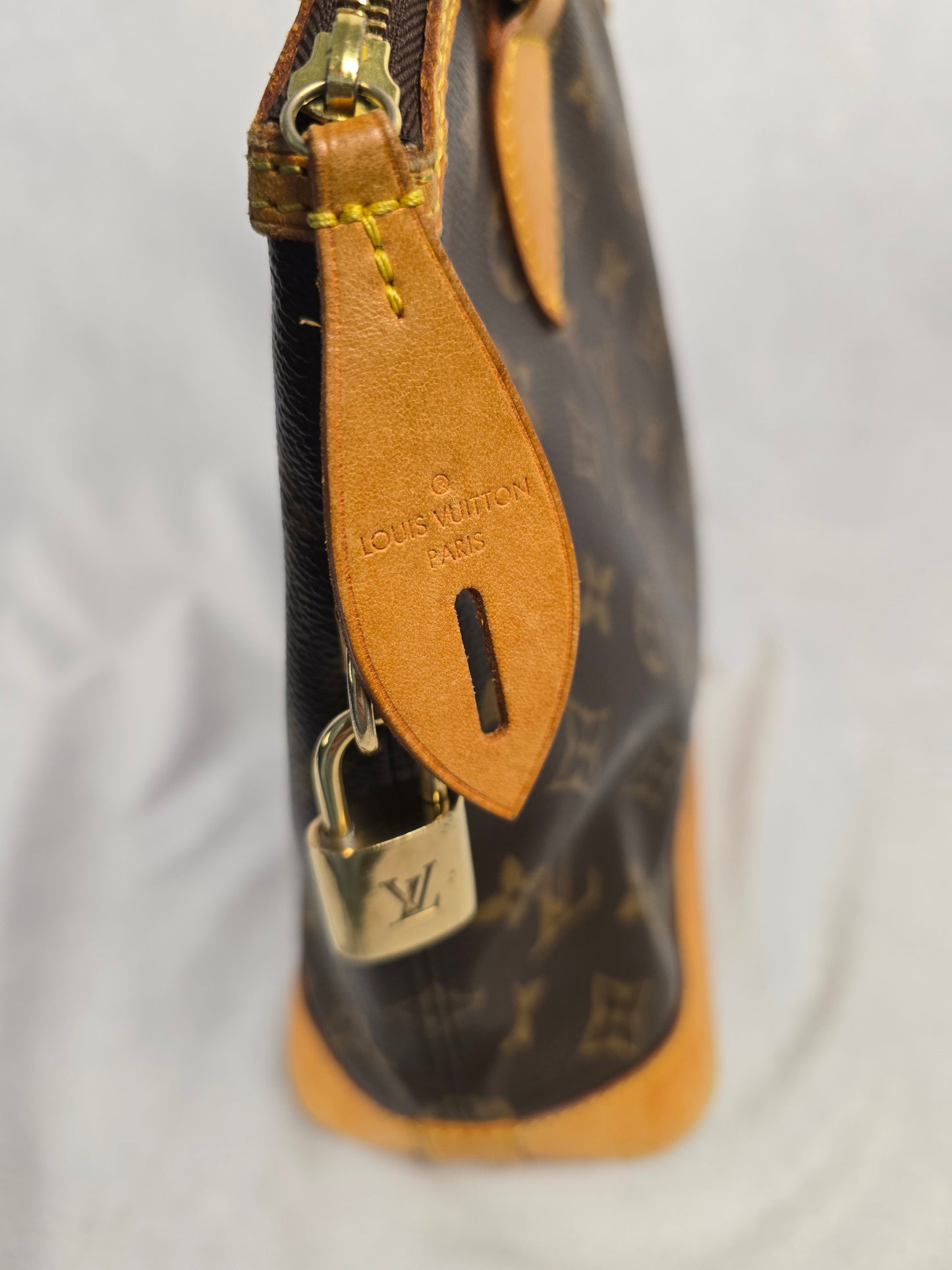 Louis Vuitton Lockit Monogram Canvas Tote