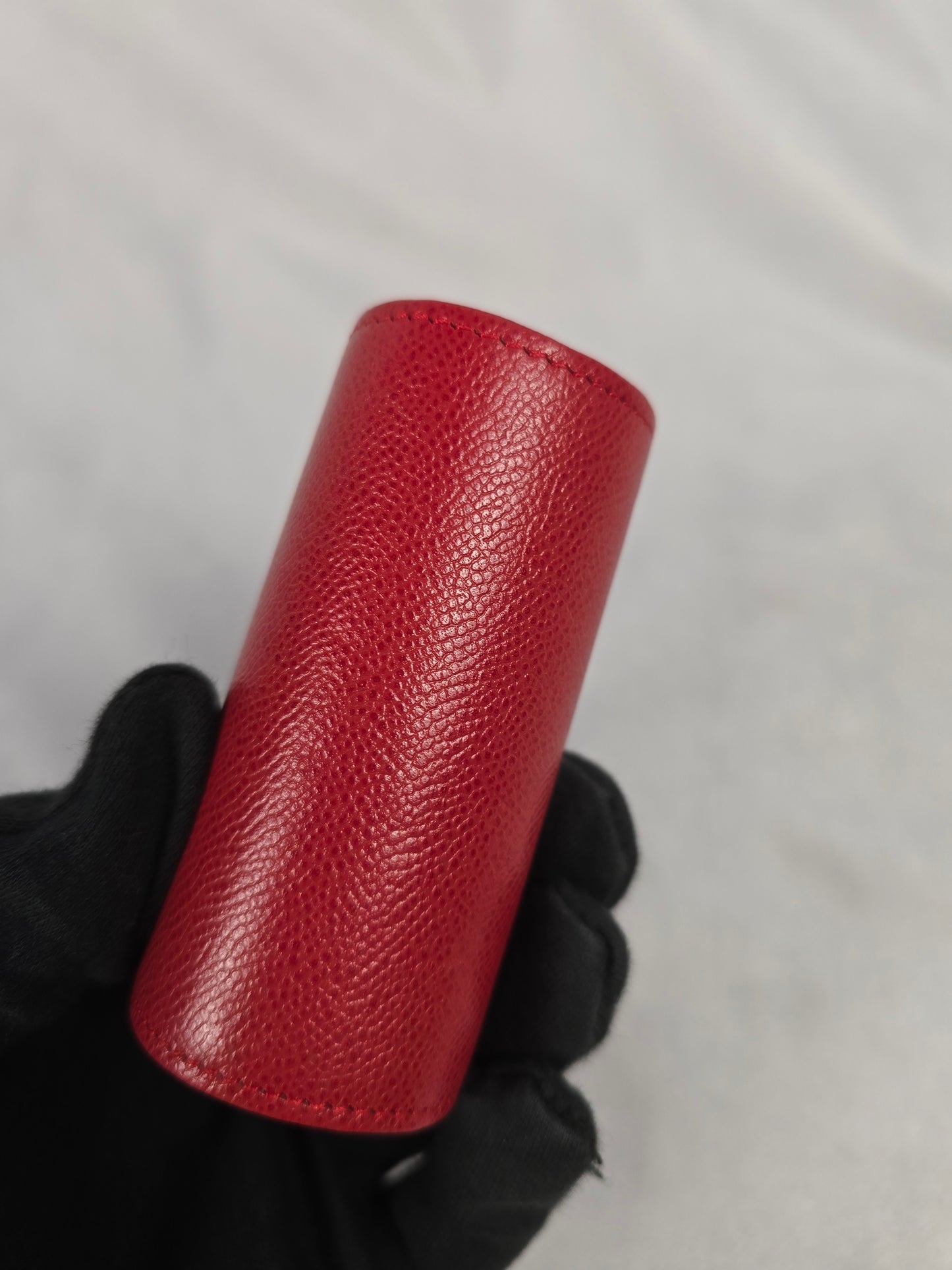 Yves Saint Laurent Vintage Red Leather Coin Purse
