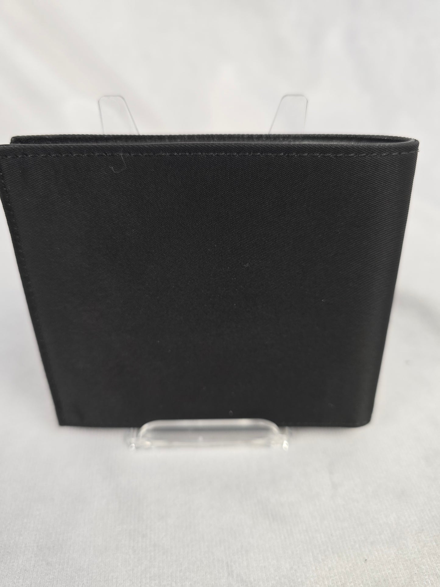 Prada Skull and Crossbones Tessuto Nylon Bifold Wallet