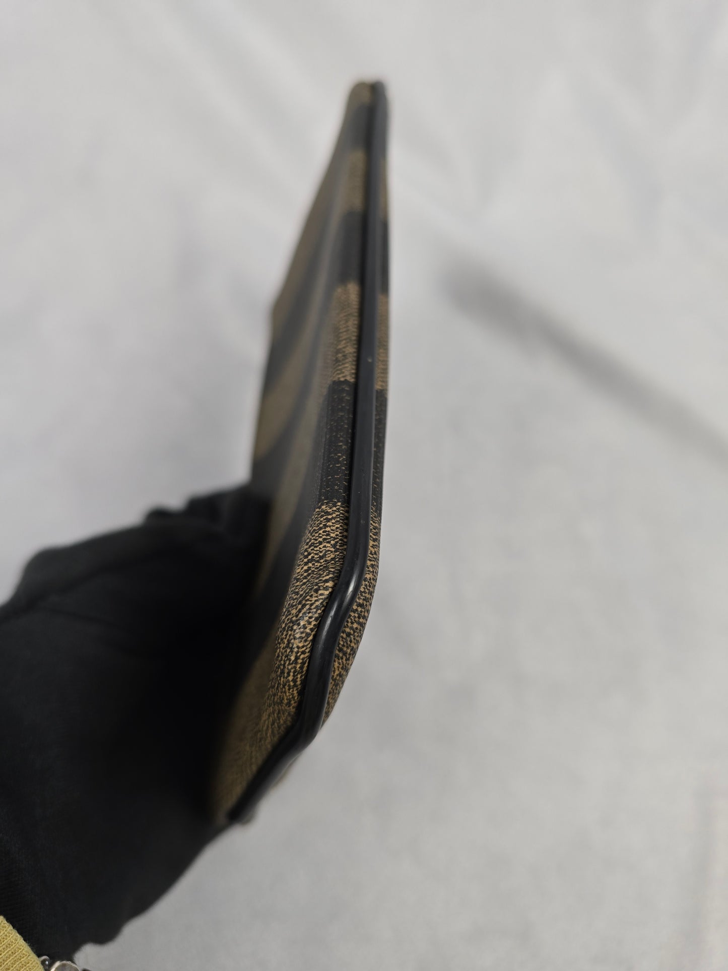 Fendi Vintage Pequin Pouch