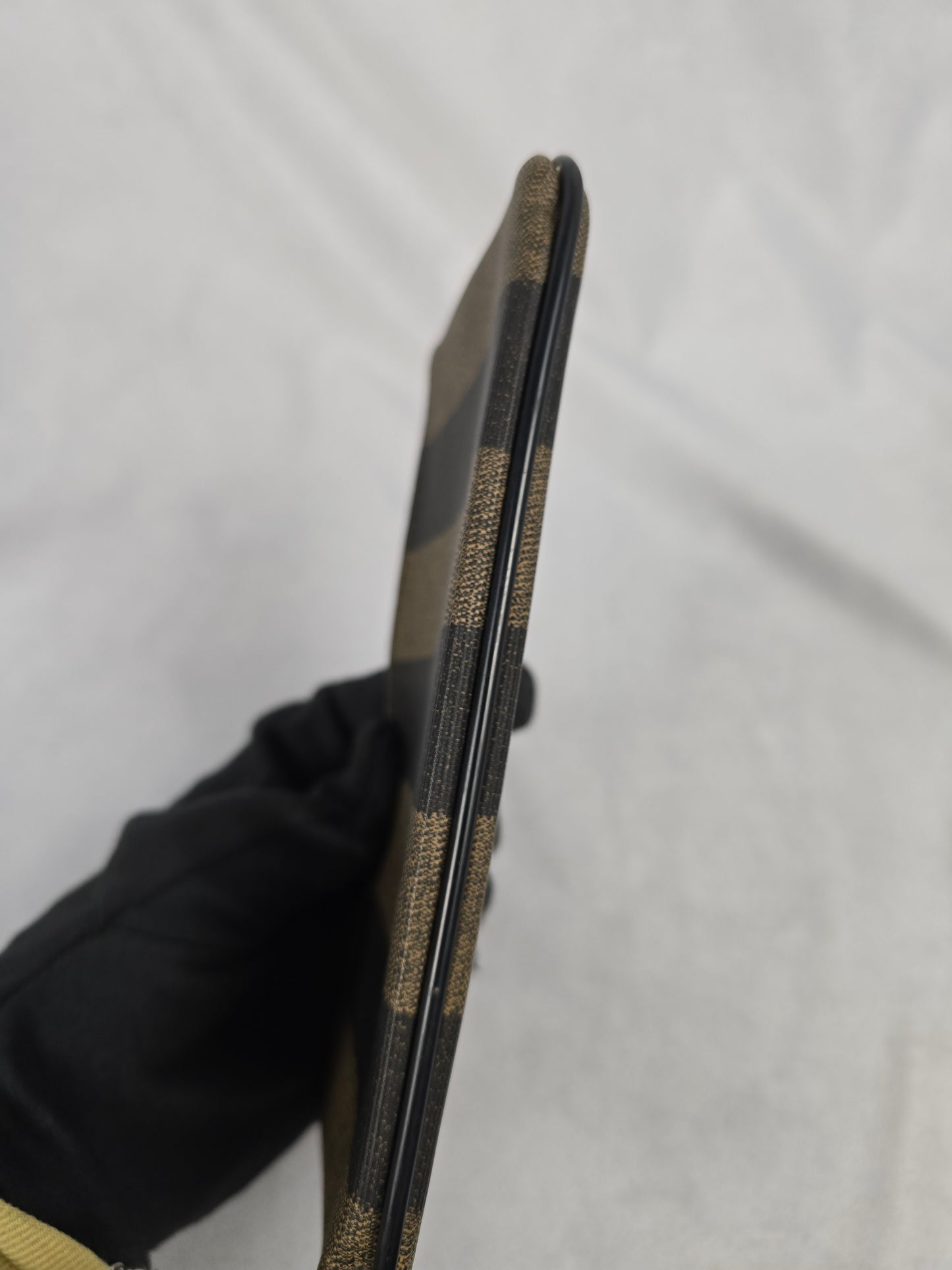 Fendi Vintage Pequin Pouch
