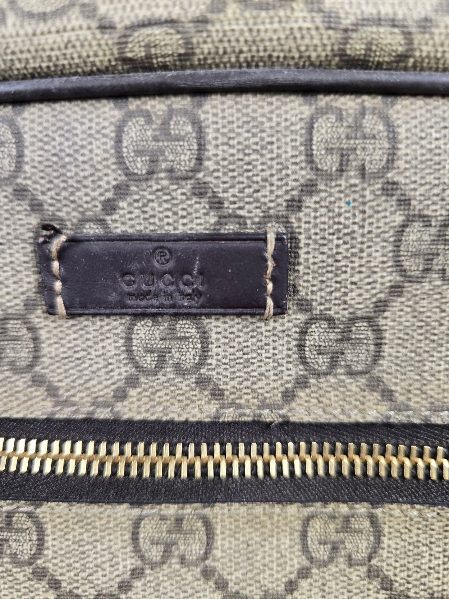 Gucci GG Coated Canvas Messenger Bag
