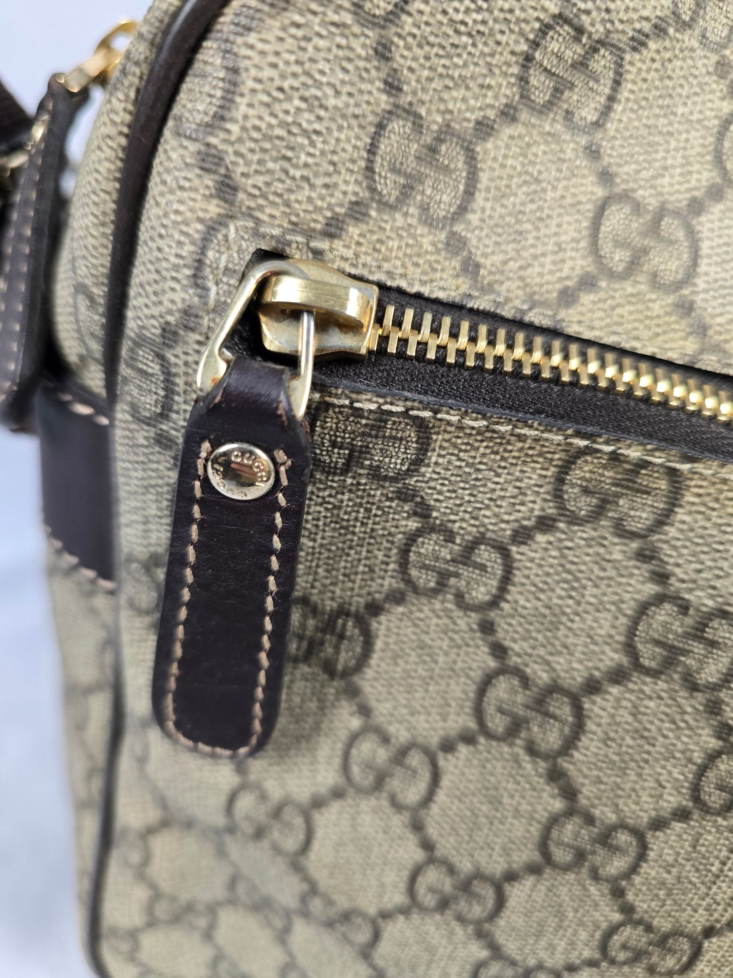 Gucci GG Coated Canvas Messenger Bag