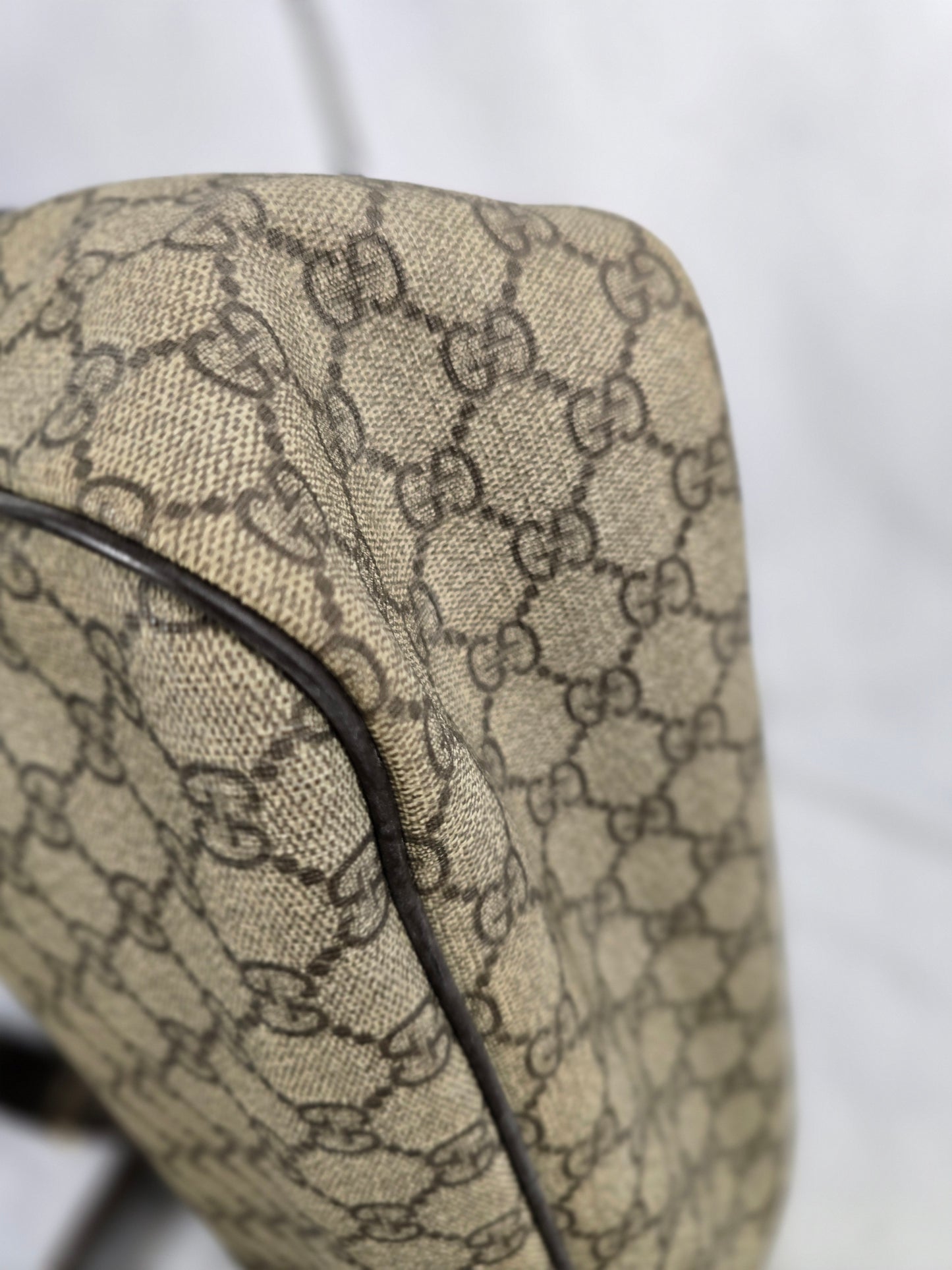 Gucci GG Coated Canvas Messenger Bag