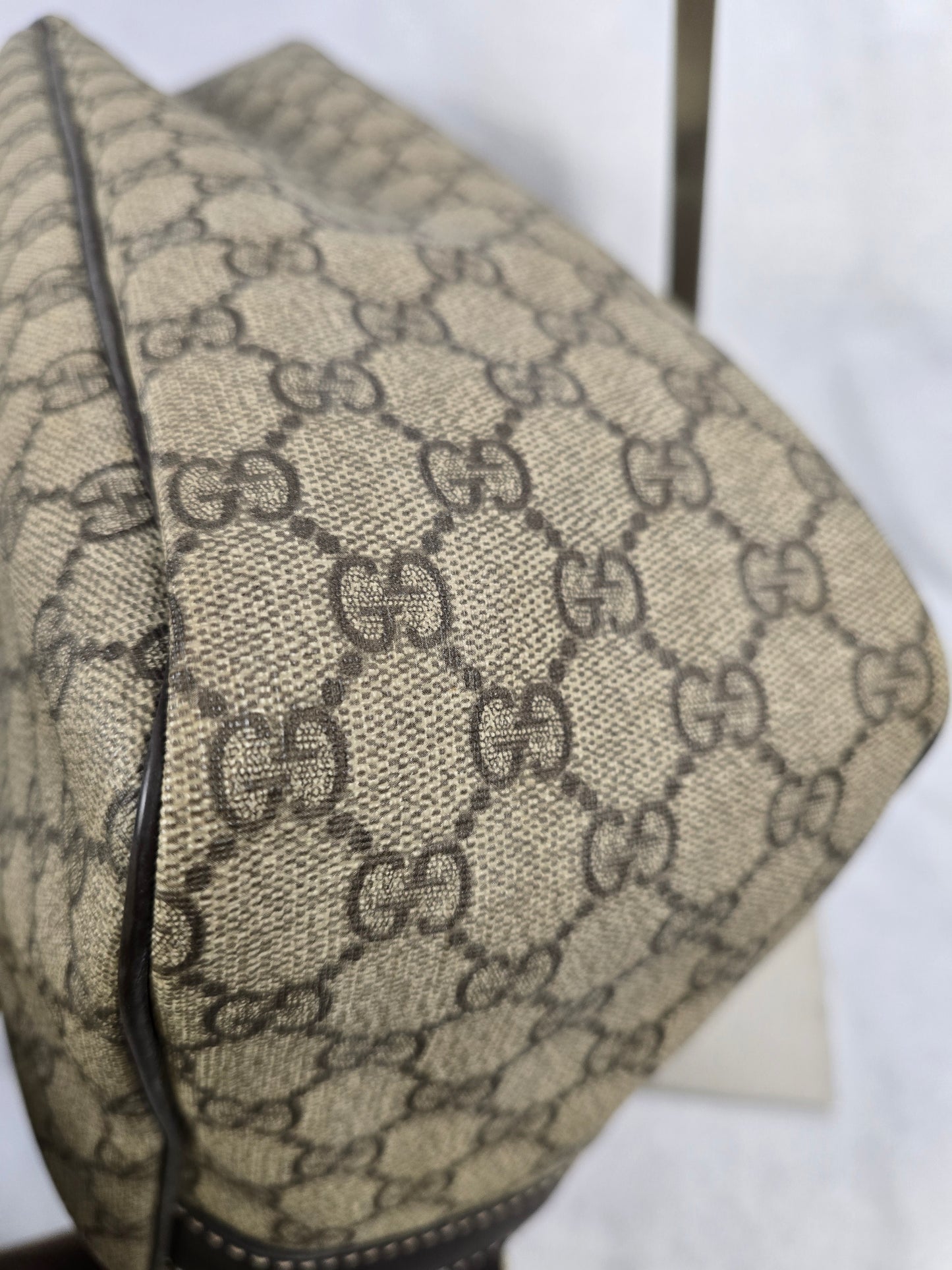 Gucci GG Coated Canvas Messenger Bag