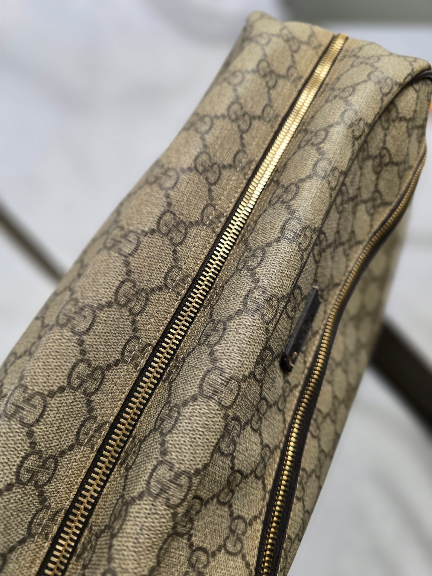 Gucci GG Coated Canvas Messenger Bag