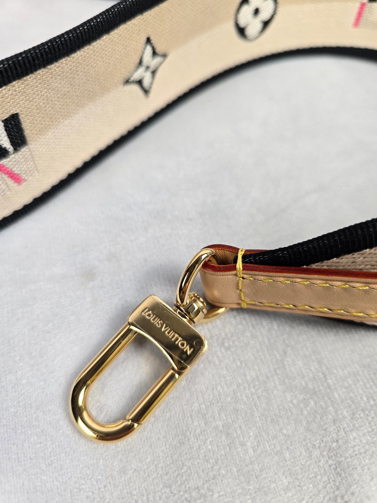 Louis Vuitton Jacquard Speedy Bandouliere  Shoulder Strap