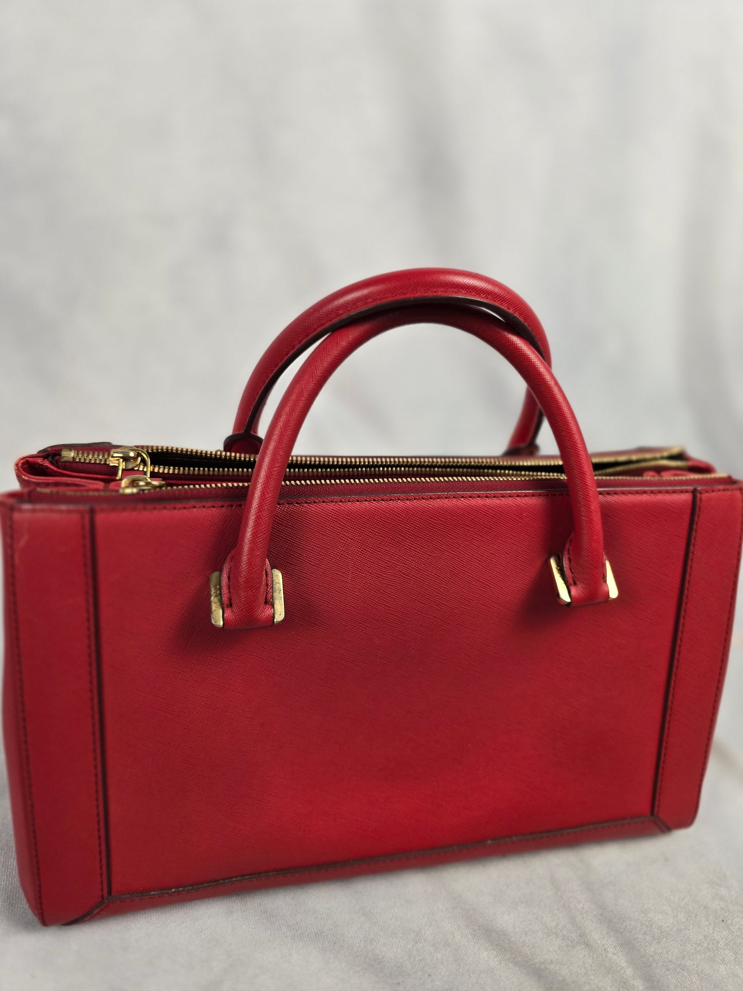 MCM Nuovo Tote in Red Leather