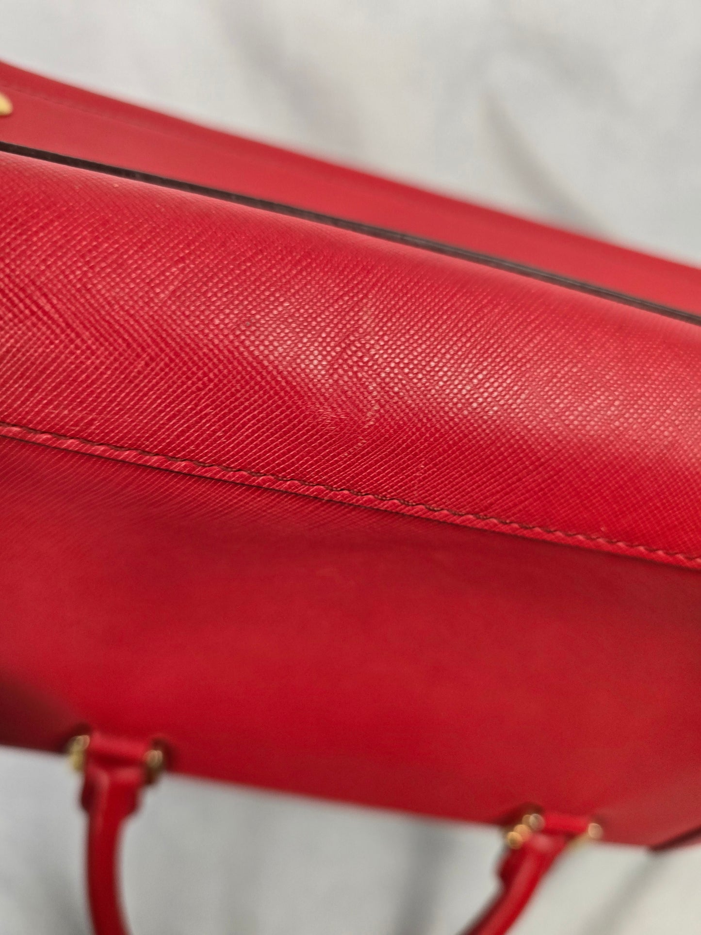 MCM Nuovo Tote in Red Leather