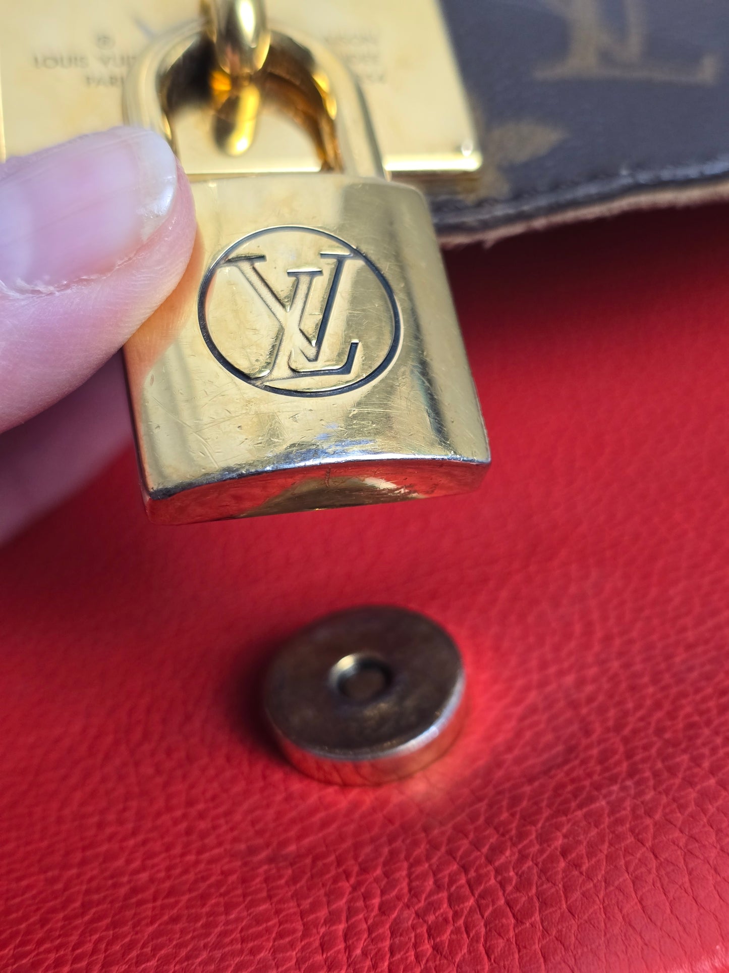 Louis Vuitton Marignan Monogram Canvas Bag